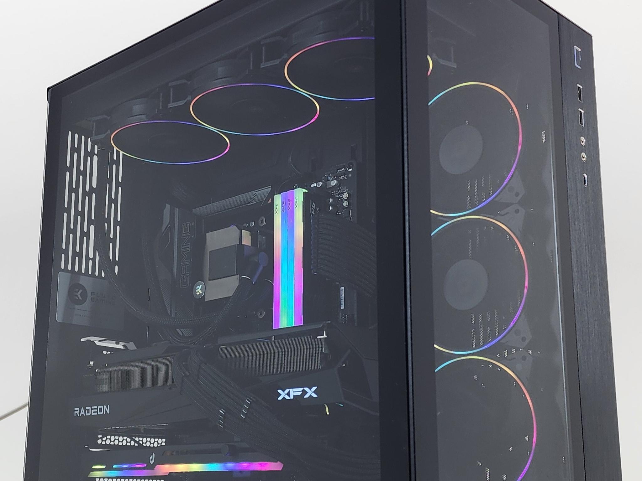 Gaming PC Ryzen 9 9900X 64GB RAM 4TB SSD RX 9070 XT 16GB Windows 11 Computer