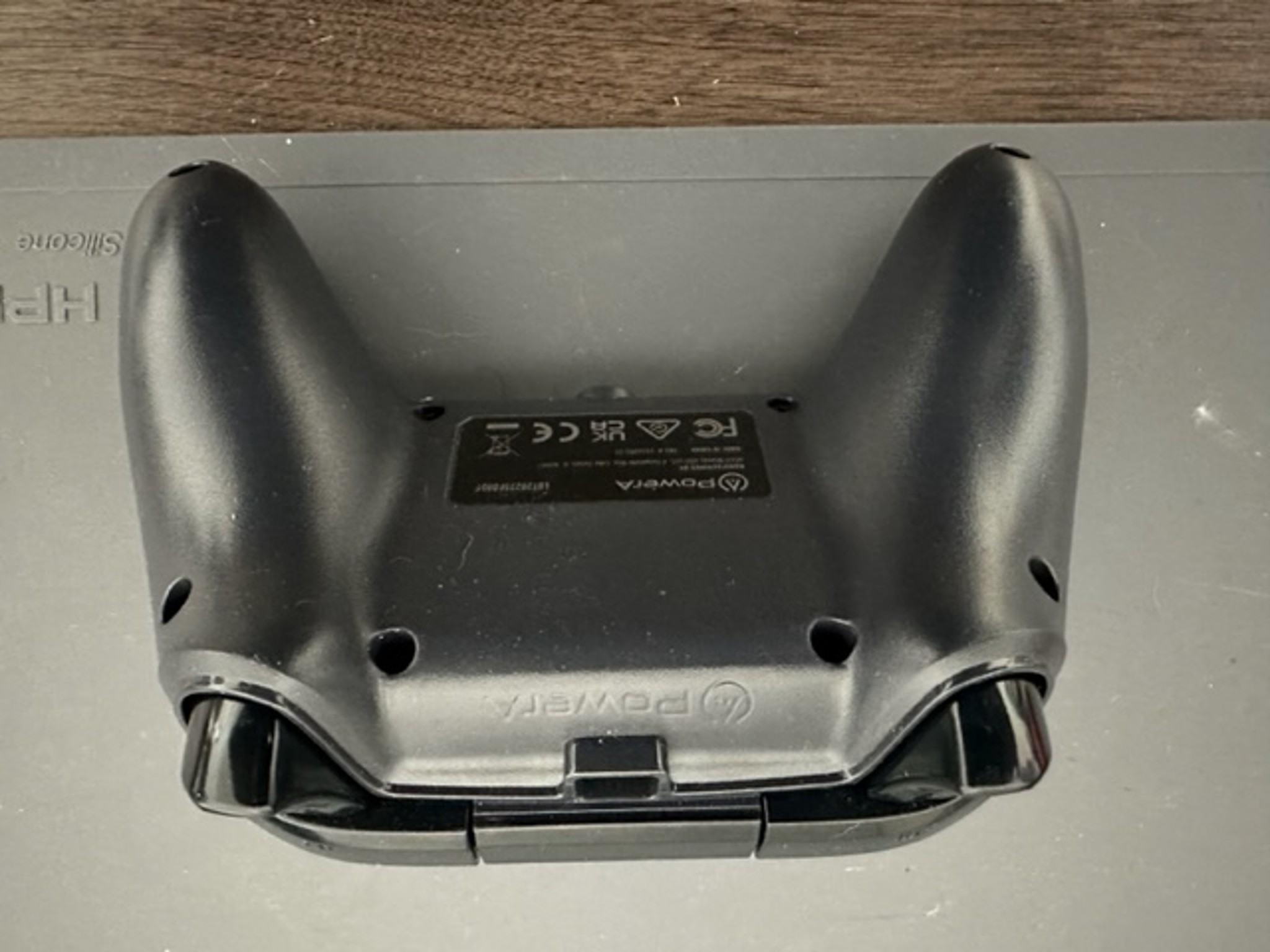 A PowerA wired Xbox controller used for PC (no cable with it)