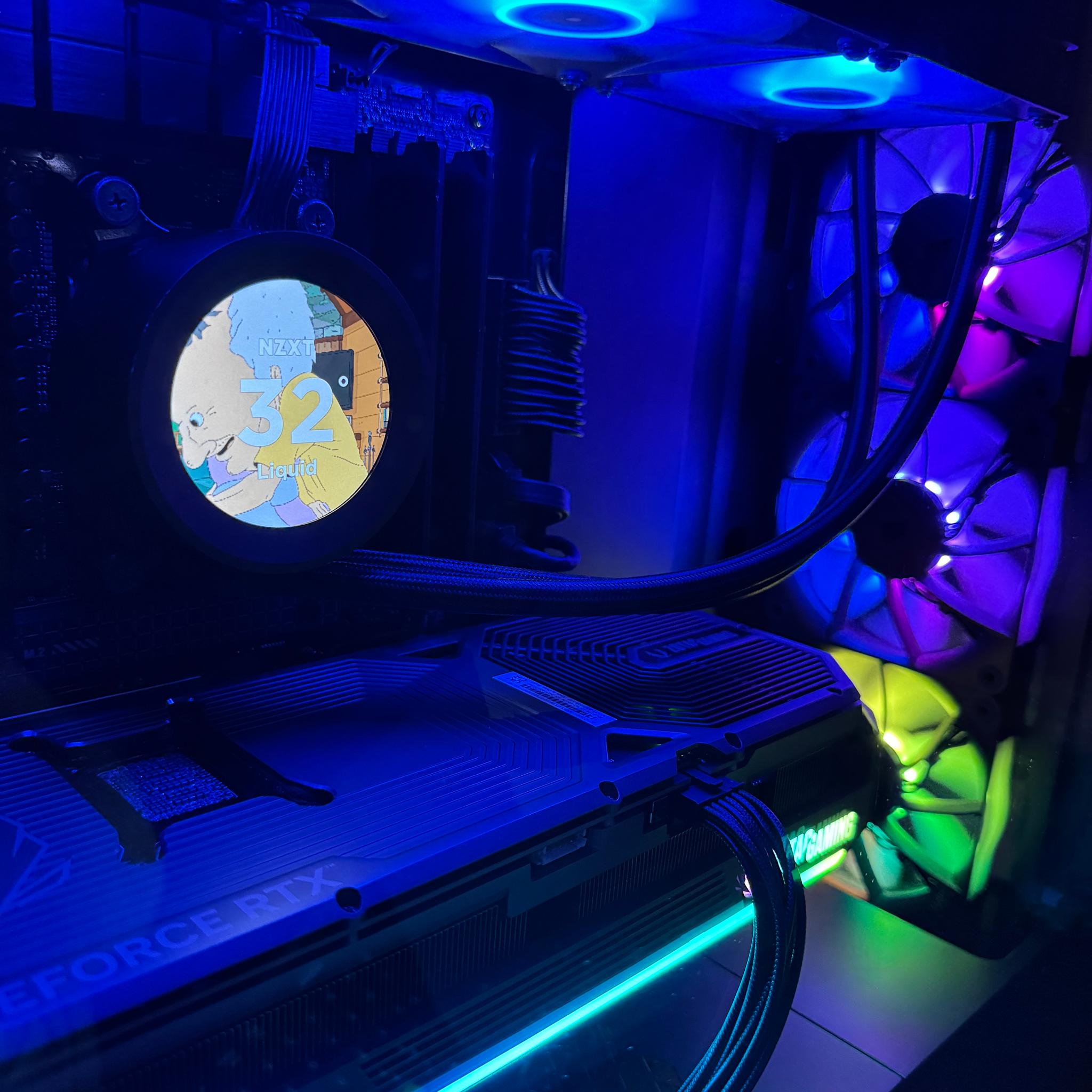 Gaming PC NVIDIA 5080 | Ryzen 7 9700X | 32GB DDR5 | 2TB M.2 | NZXT Kraken 360mm AIO | Win11 Pro
