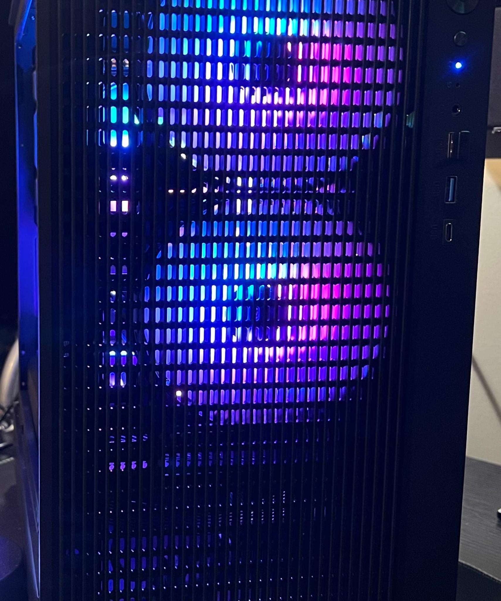 Team blue 💙 2.0 Ryzen 5 7600x 1.5 TB SSD 32GB DDR5 Intel ARC B580 ARGB fans. ALL NEW parts!