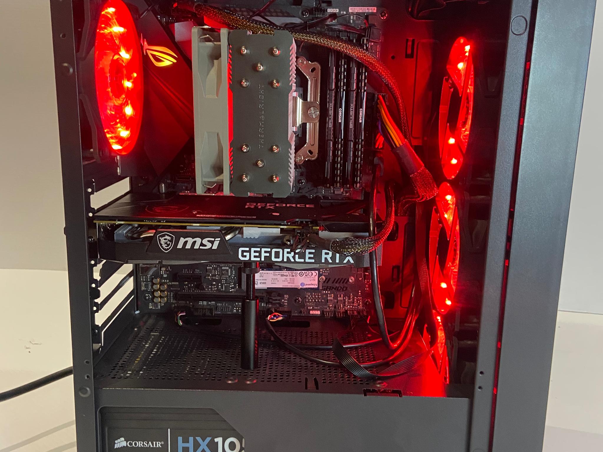 !USED! Ryzen 5 3600 | RTX 3060 | Red RGB