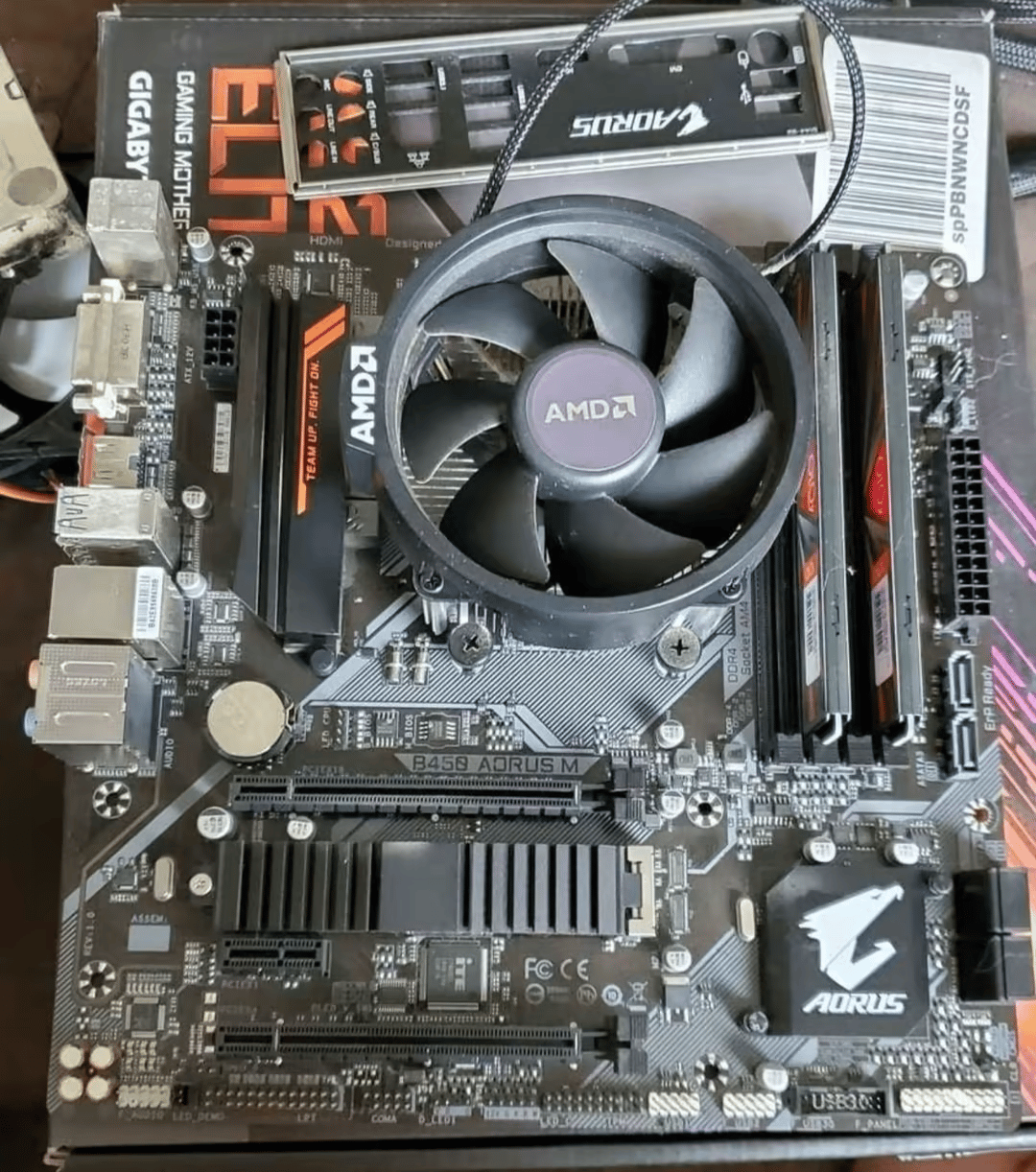Mobo/cpu/ram combo