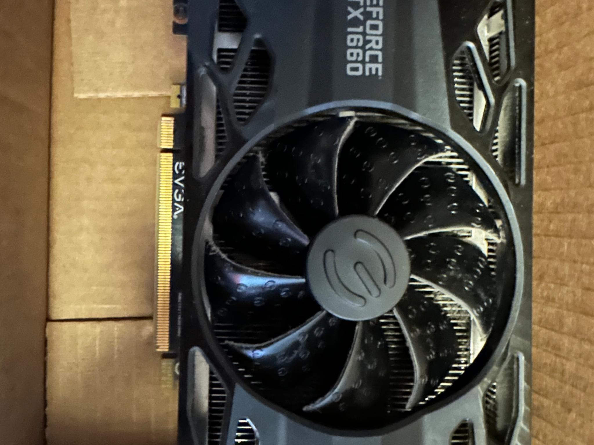 Nvidia 1660 6gb EVGA