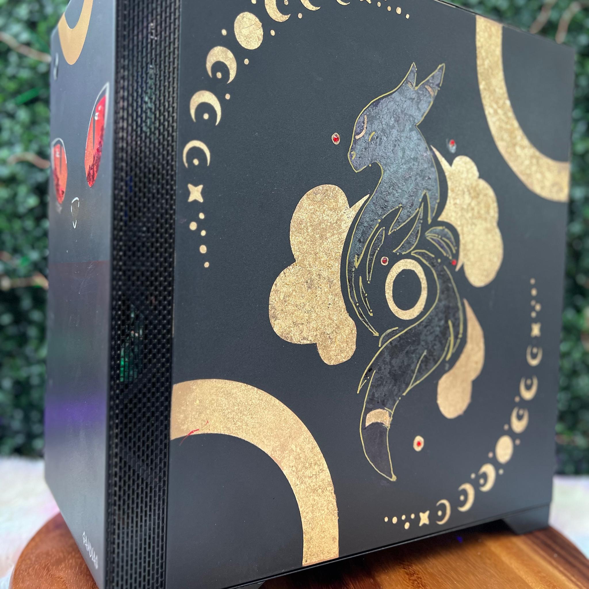 Custom PC Case - Pokemon Umbreon Themed