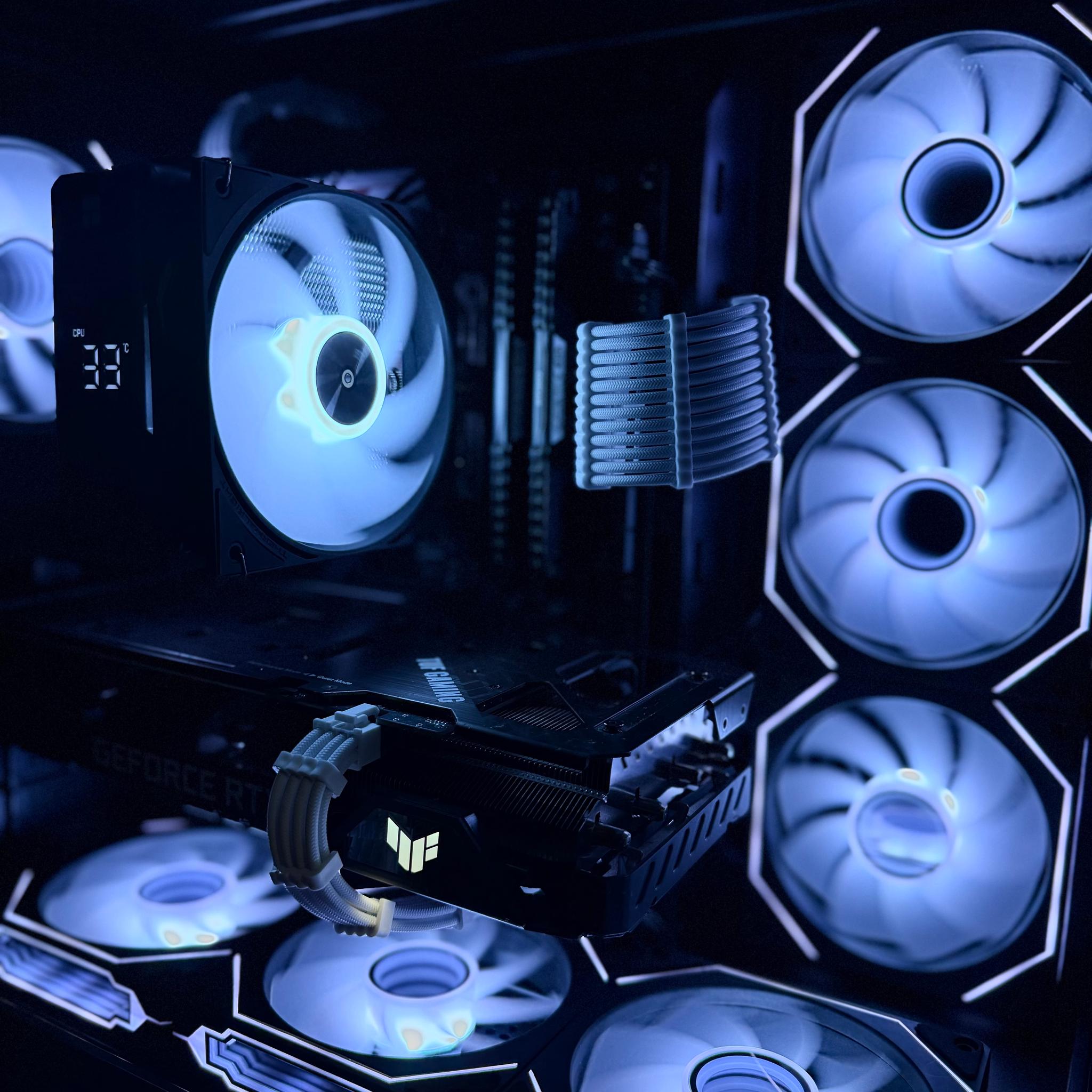 CLEAN RGB GAMING PC Rzyen 5 3600 RTX 3060 12gb