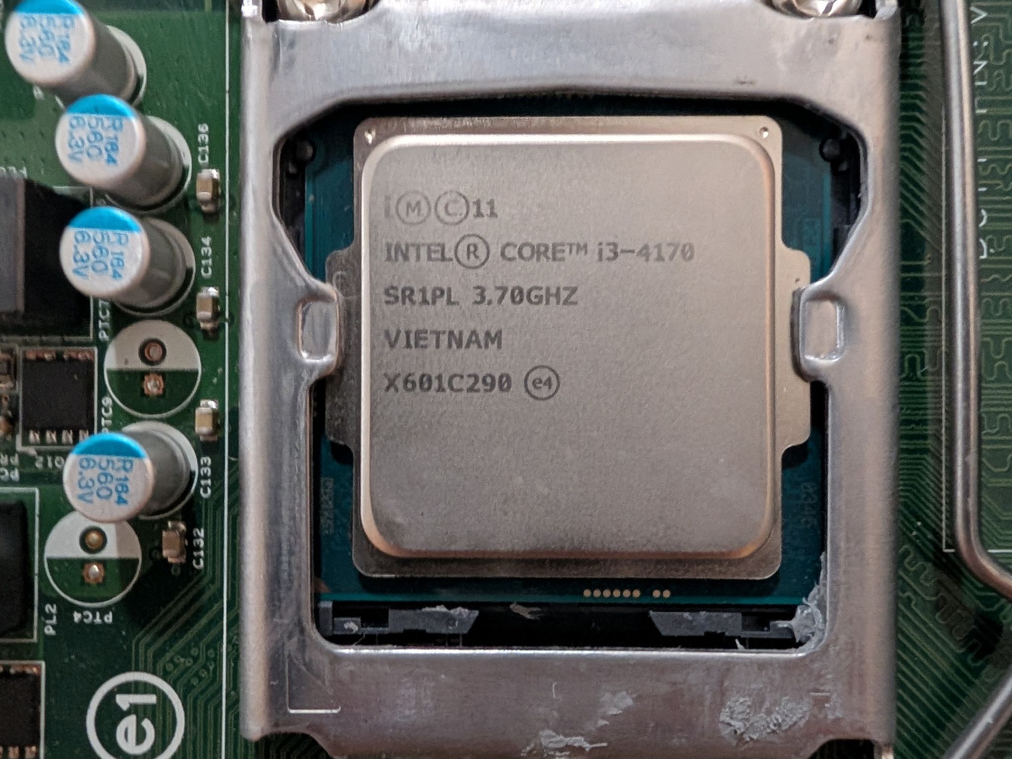 Motherboard combo| I3 4170 | 4GB 1333 | Dell LGA 1150|