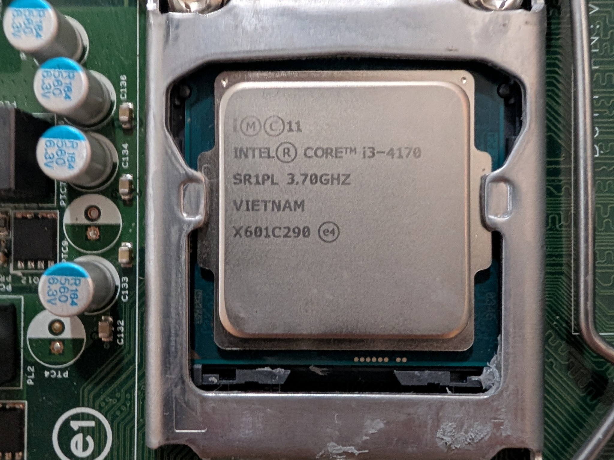 Motherboard combo| I3 4170 | 4GB 1333 | Dell LGA 1150|