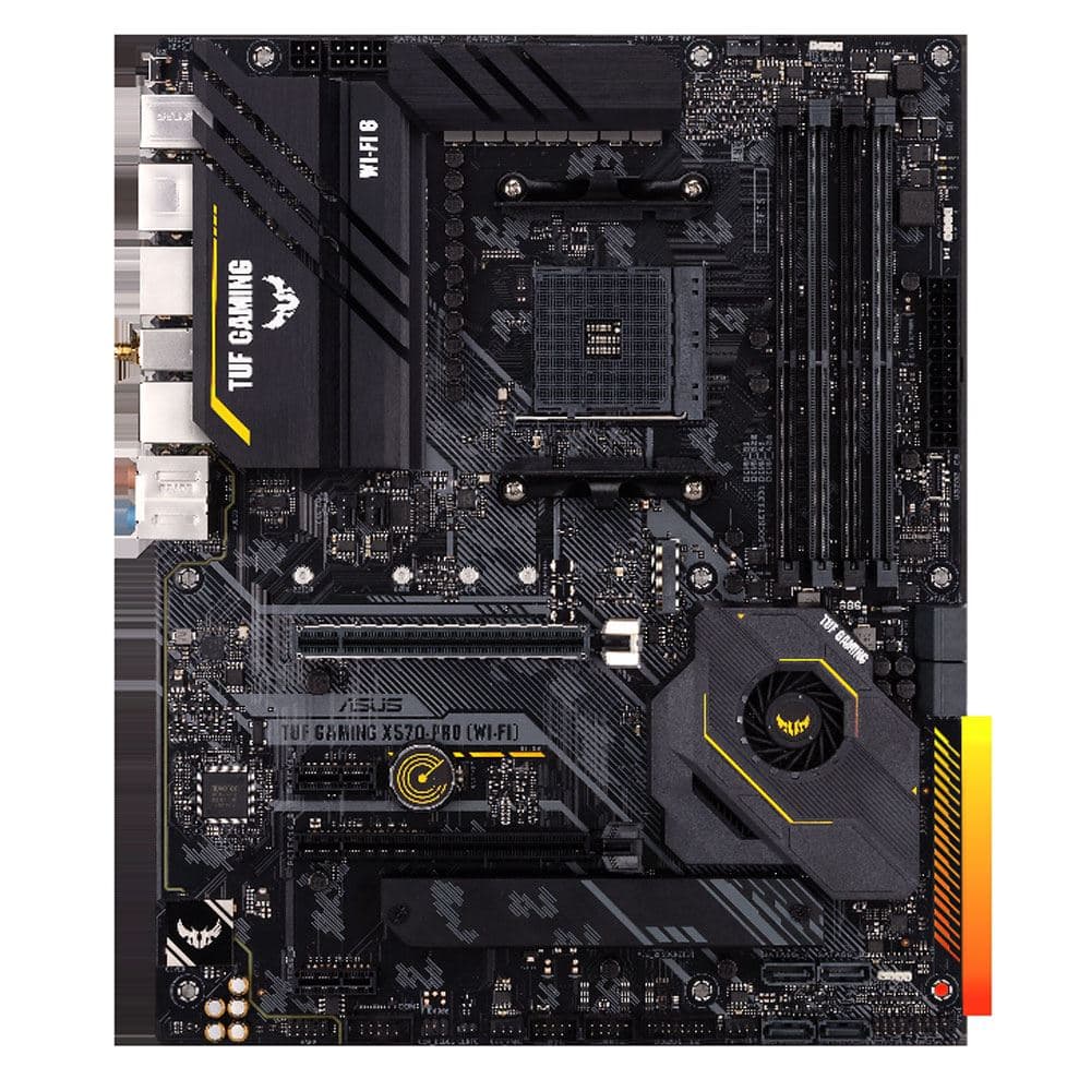 ASUS TUF GAMING X570-PRO (WI-FI) AMD Socket X570 AM4 ATX Desktop Motherboard A