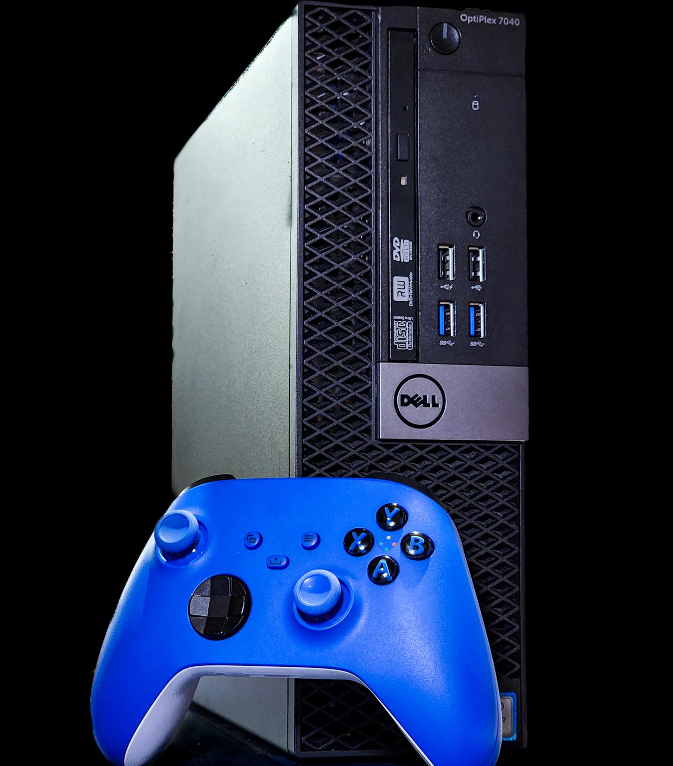 Small Form Factor Gaming Dell Optiplex - i7 6700, RX 550, 16GB DDR4 RAM, WiFi + Bluetooth