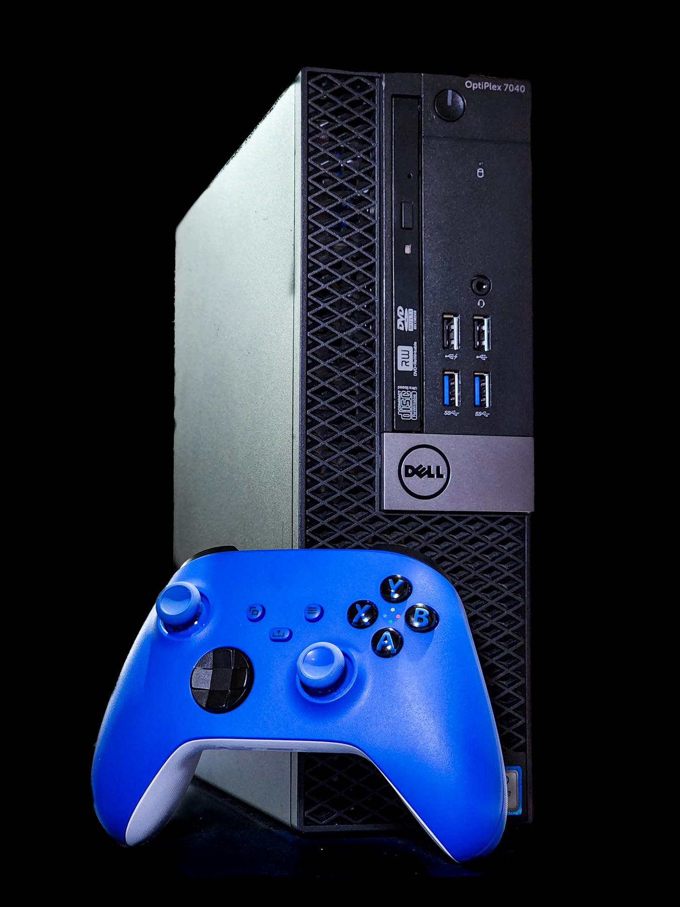 Small Form Factor Gaming Dell Optiplex - i7 6700, RX 550, 16GB DDR4 RAM, WiFi + Bluetooth