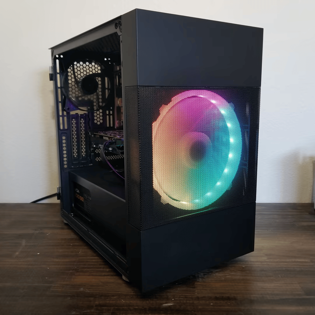 Intel Core i3 8300 // EVGA GeForce GTX 960 2G // Crucial 4x4 16GB // 480GB SSD