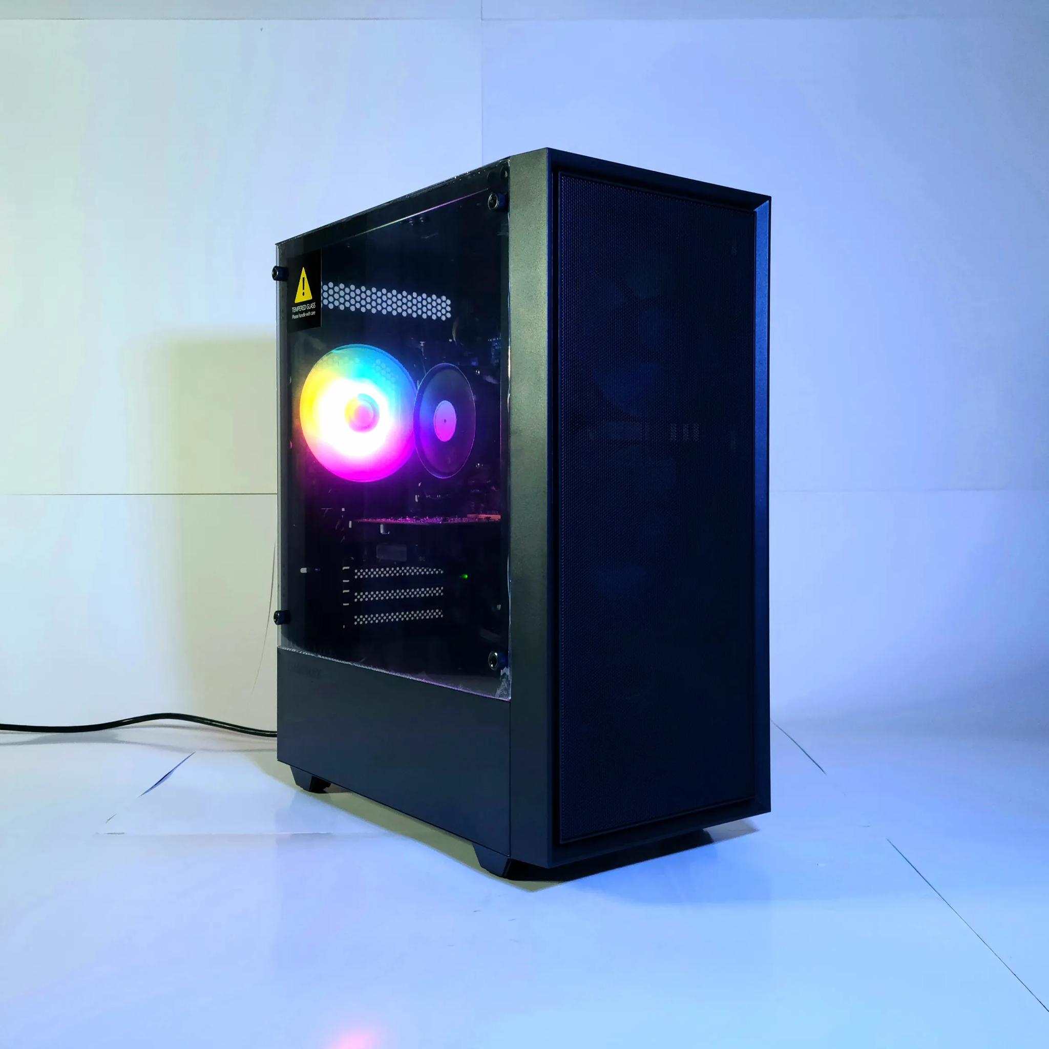 Max5i Gaming PC Custom Windows 10 1000GB ,16Gb, 1050ti Desktop Powerstation