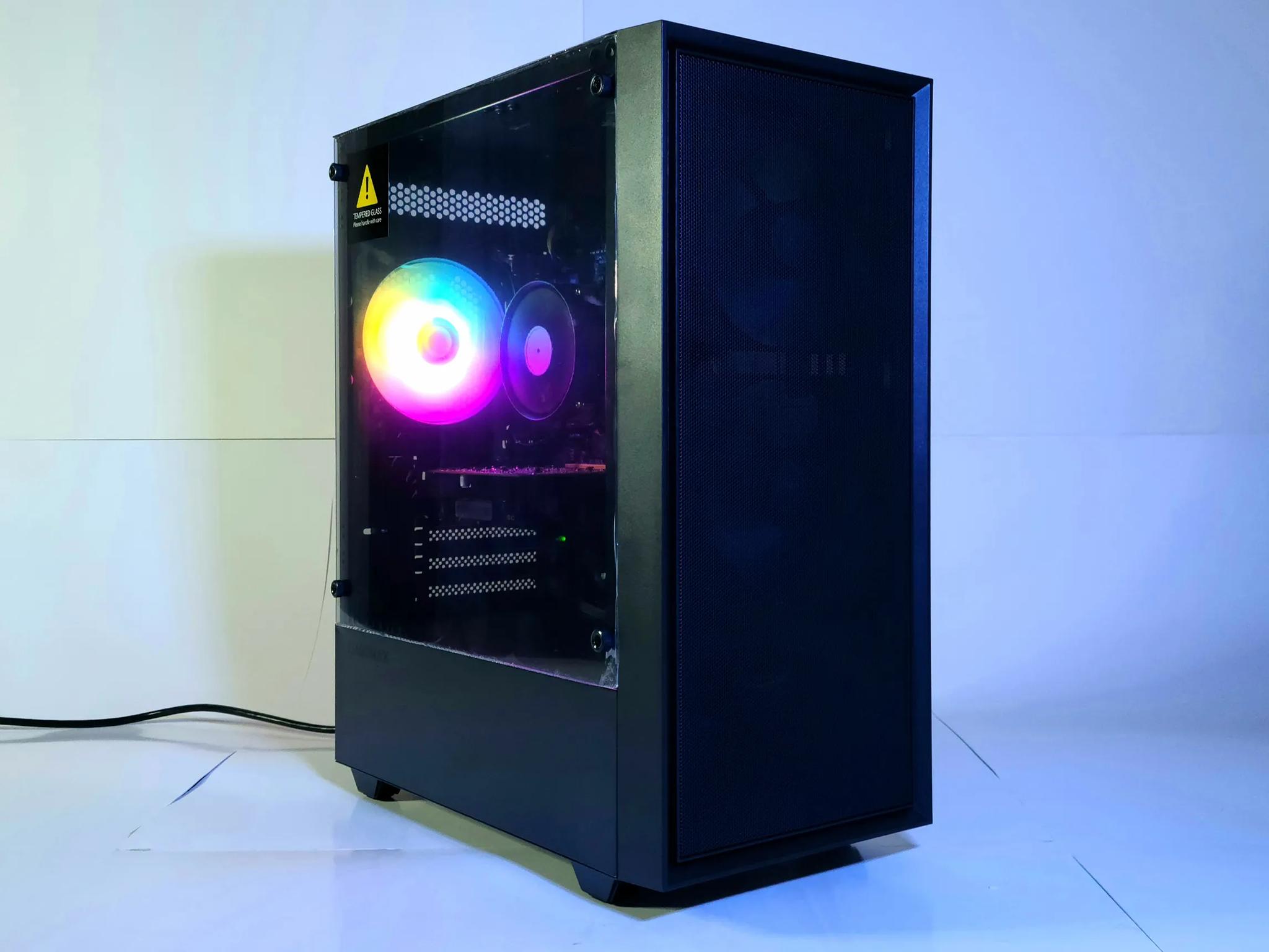 Max5i Gaming PC Custom Windows 10 1000GB ,16Gb, 1050ti Desktop Powerstation