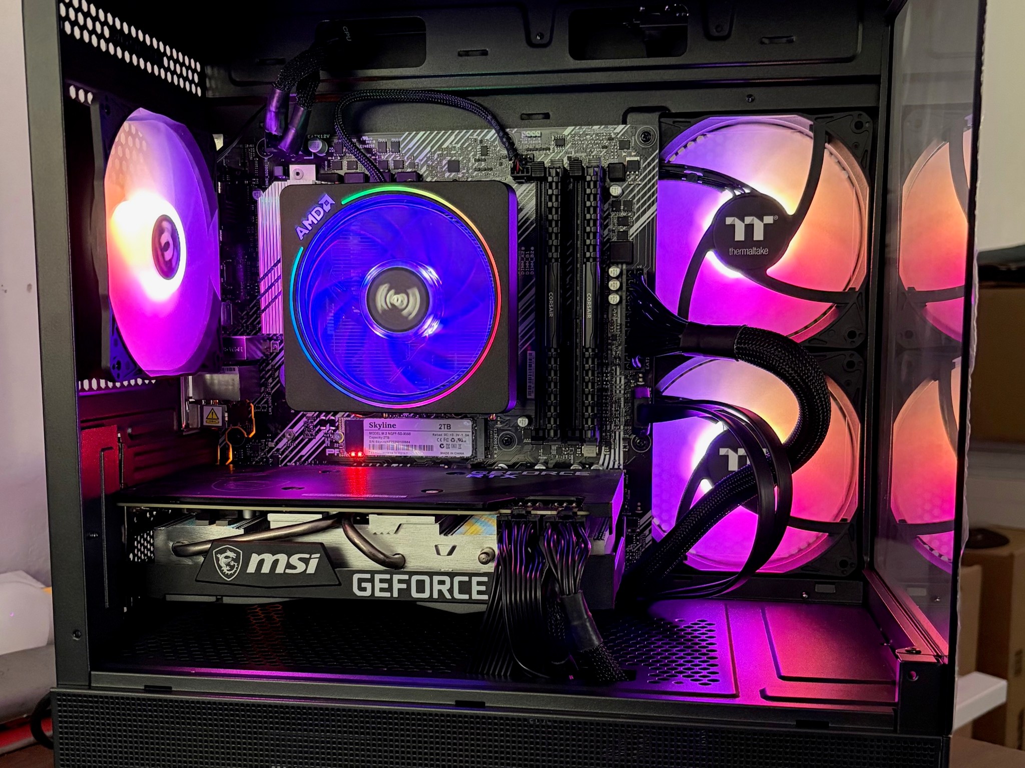 Gaming PC: 3800x, 32GB RAM, 2TB SSD, RTX 3070