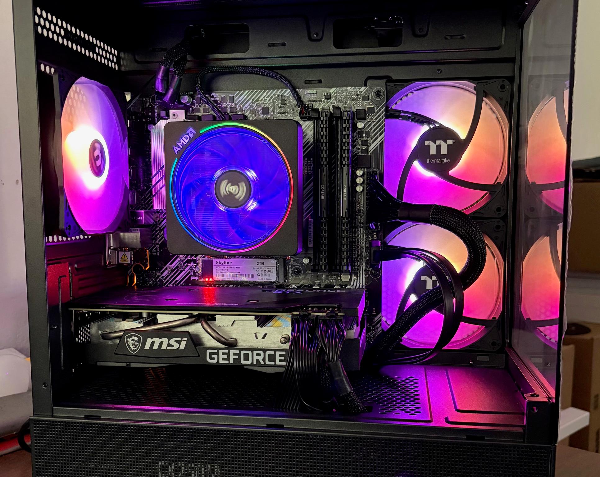 Gaming PC: 3800x, 32GB RAM, 2TB SSD, RTX 3070