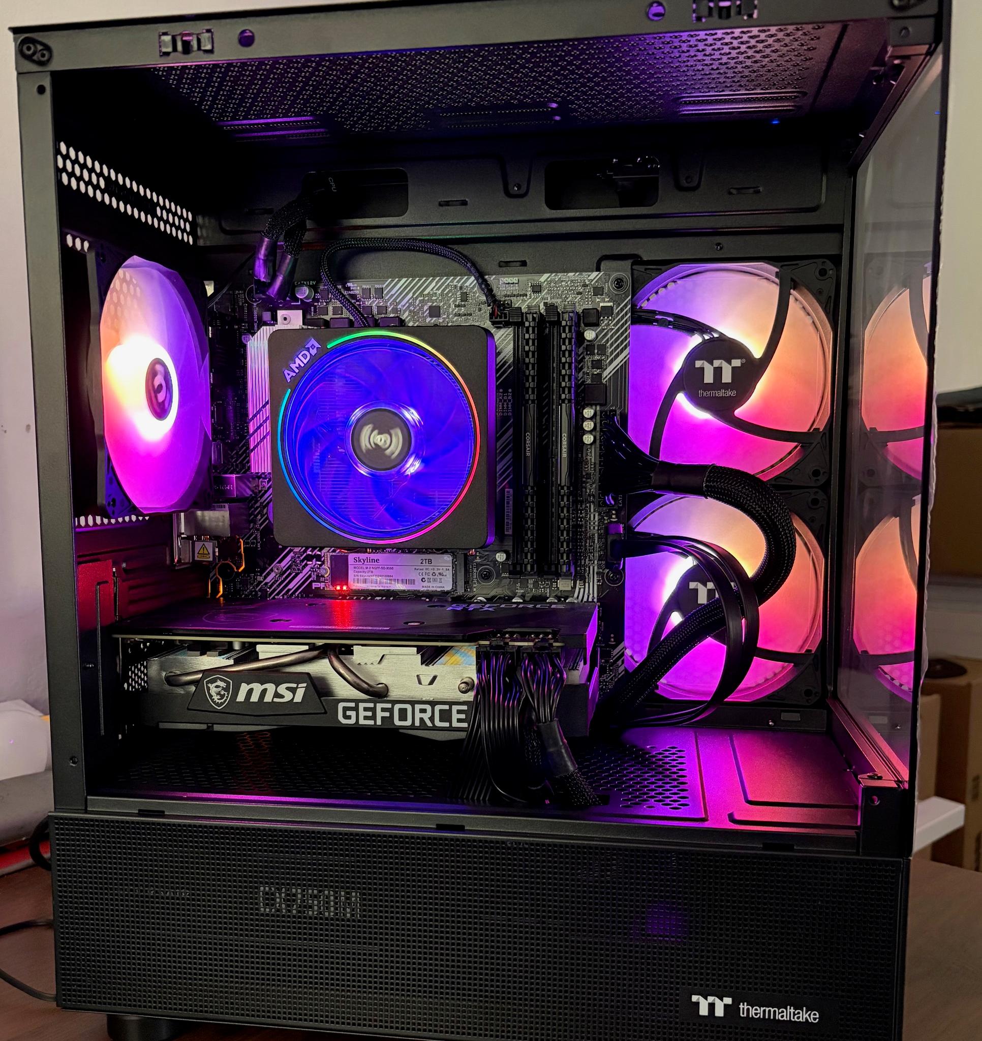Gaming PC: 3800x, 32GB RAM, 2TB SSD, RTX 3070