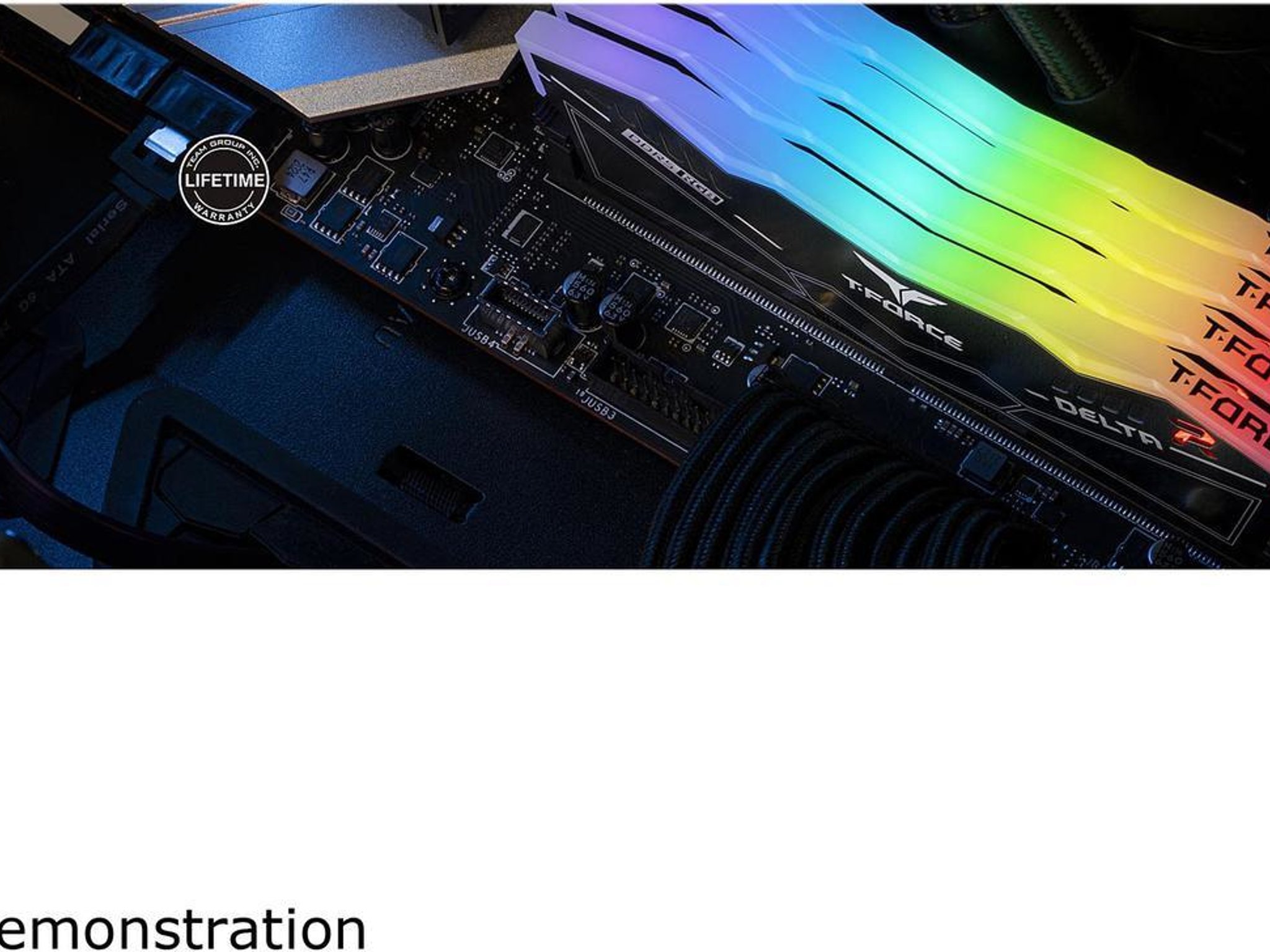 *OPEN BOX NEW* T-Force Delta DDR5 6000 CL 38 ARGB 32GB 2x16gb Black.