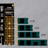 Card with M2 Aluminum Heat Sink for PCI-e NGFF SSD