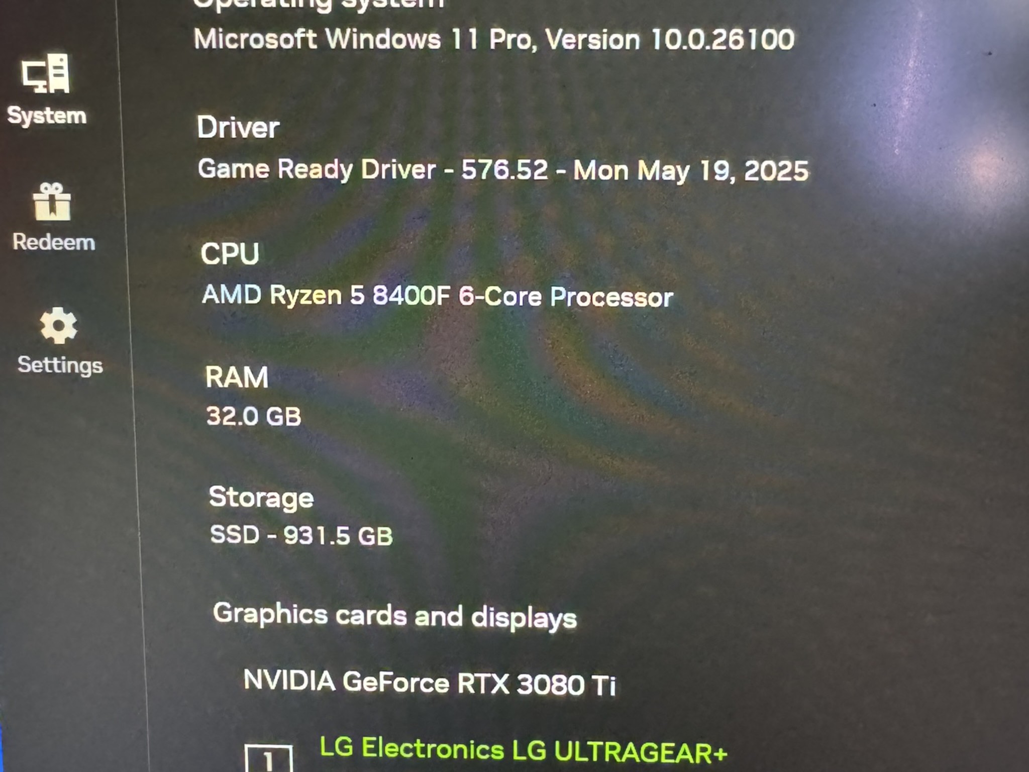 RTX 3080TI | Ryzen 8400F | Gaming PC | Streaming PC | 32GB DDR5 | WIFI