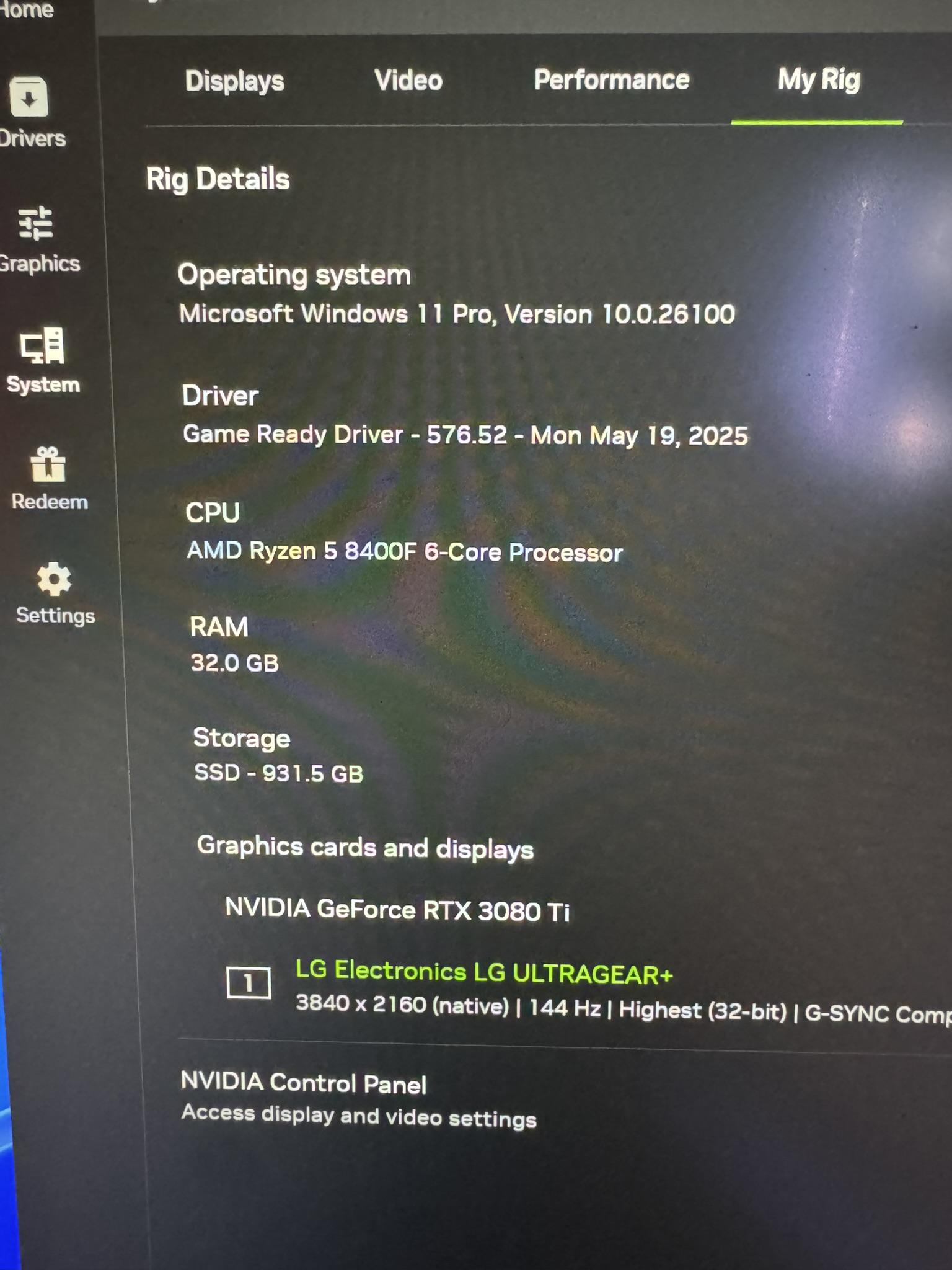 RTX 3080TI | Ryzen 8400F | Gaming PC | Streaming PC | 32GB DDR5 | WIFI
