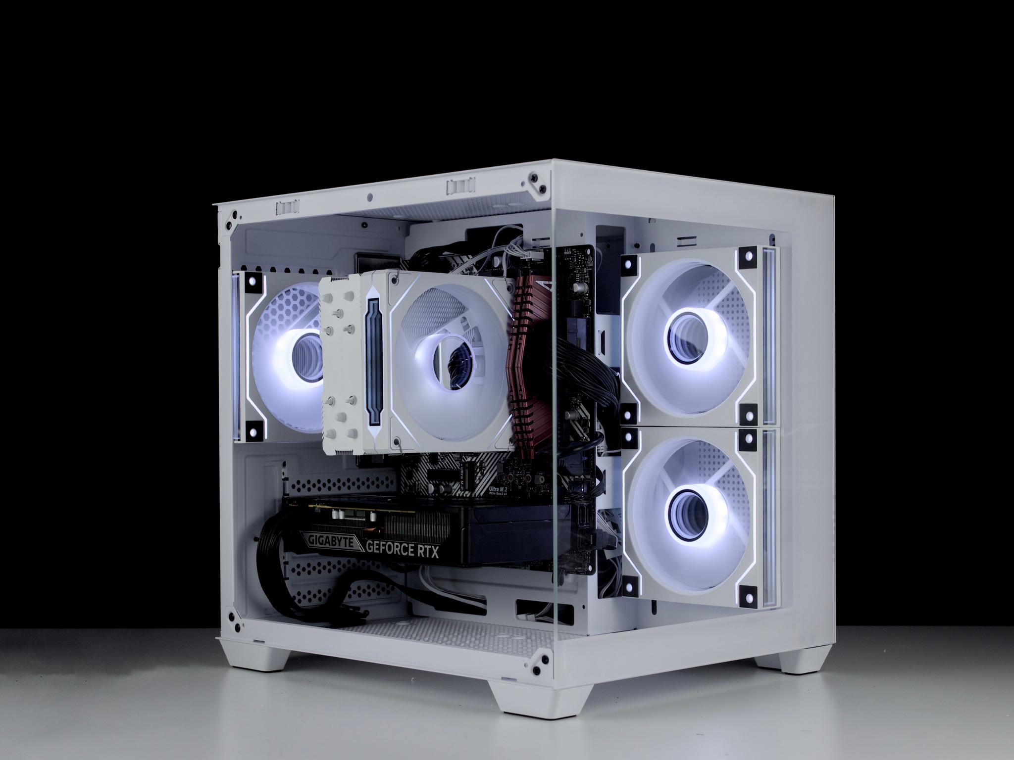 🧊❄️🧊 White Gaming PC – RTX 5060 , Ryzen 5 5500, 16GB RAM, 1TB SSD - WiFi, BlueTooth 🧊❄️🧊