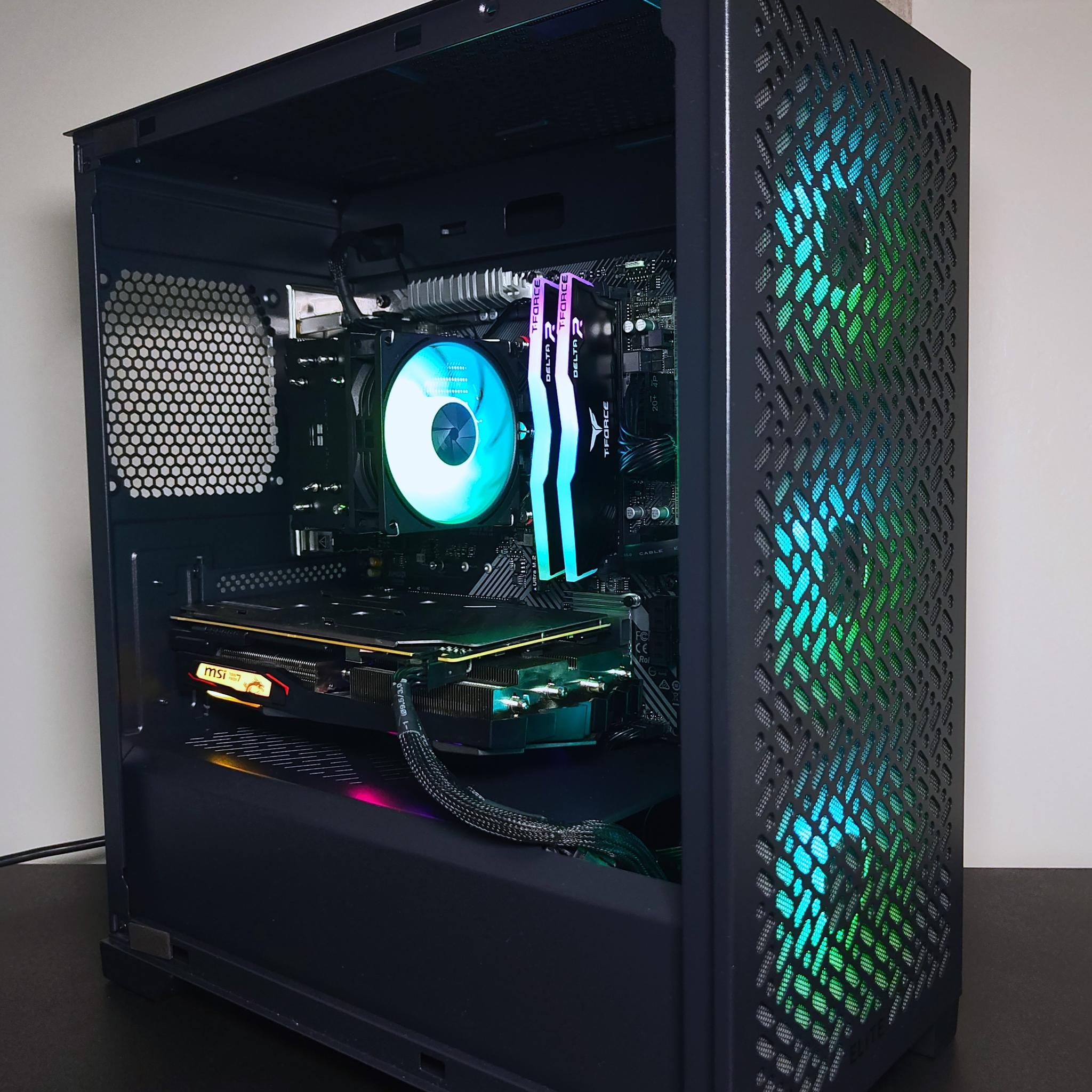 BEST Budget Custom RTX PRO Gaming PC | Ryzen 5 | 16GB RAM | 1TB SSD | RTX 2060 | WiFi | Windows 11