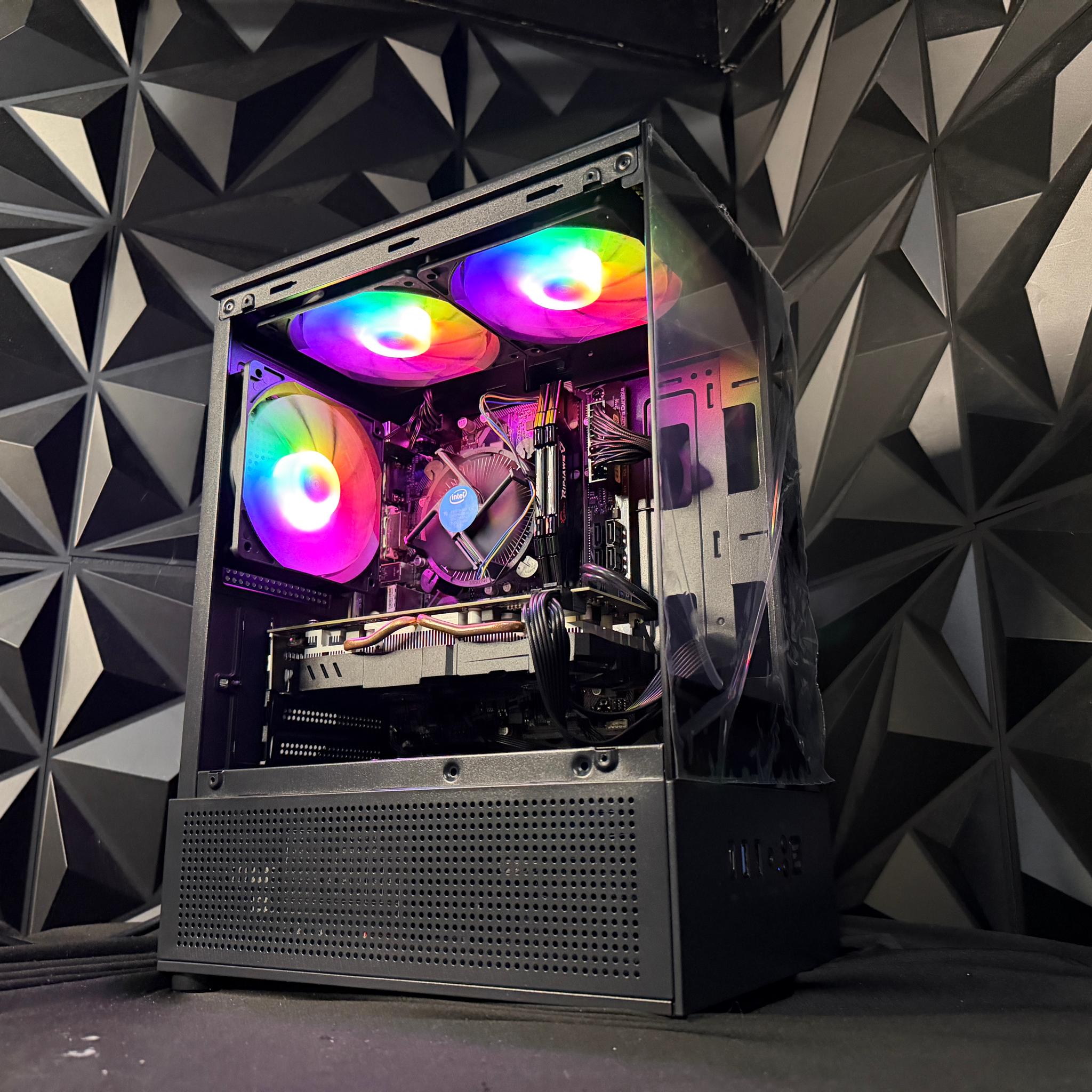💜🔥 THE BUDGET BADDIE 🔥💜 i5 10500T| RX 580 | 16 GB DDR4| 500GB NVMe| 650W PSU