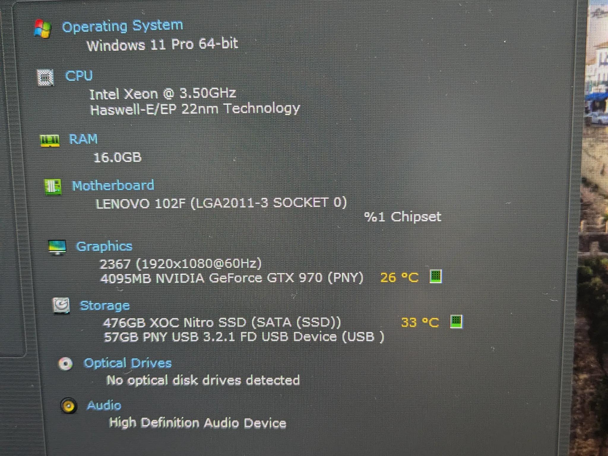 140 FPS Fortnite | 180 Day Warranty | Xeon (same as i7), 16GB RAM, GTX 970 4GB, 512GB SSD, Win11