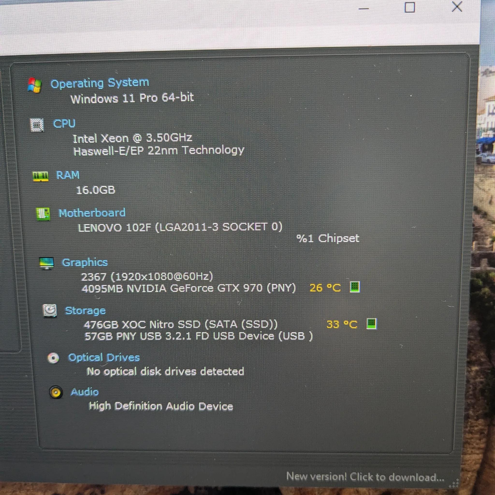 140 FPS Fortnite | 180 Day Warranty | Xeon (same as i7), 16GB RAM, GTX 970 4GB, 512GB SSD, Win11