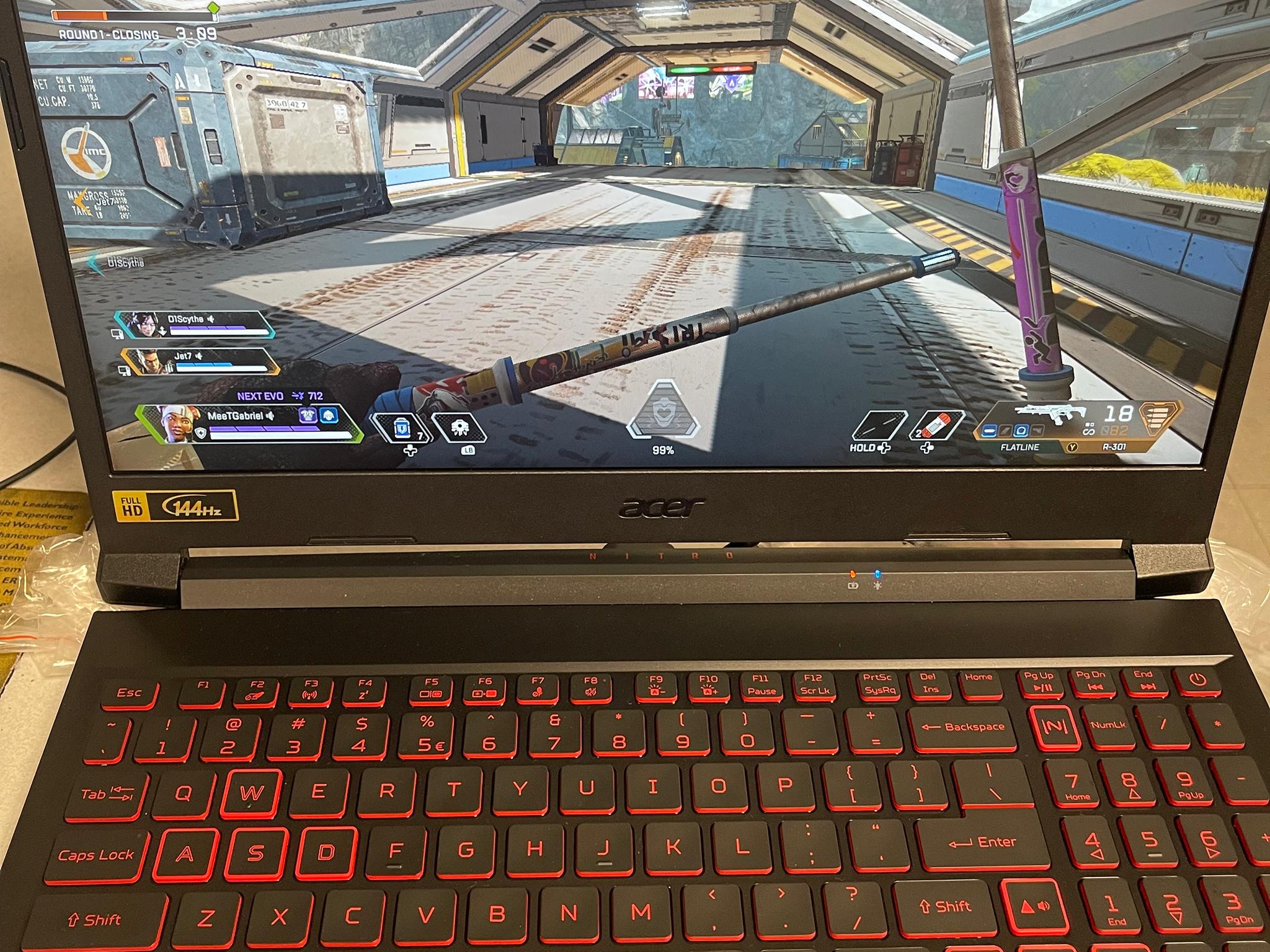 Acer Nitro 5 RTX 3060 i5-11400H @2.7GHZ 144hz Windows 11