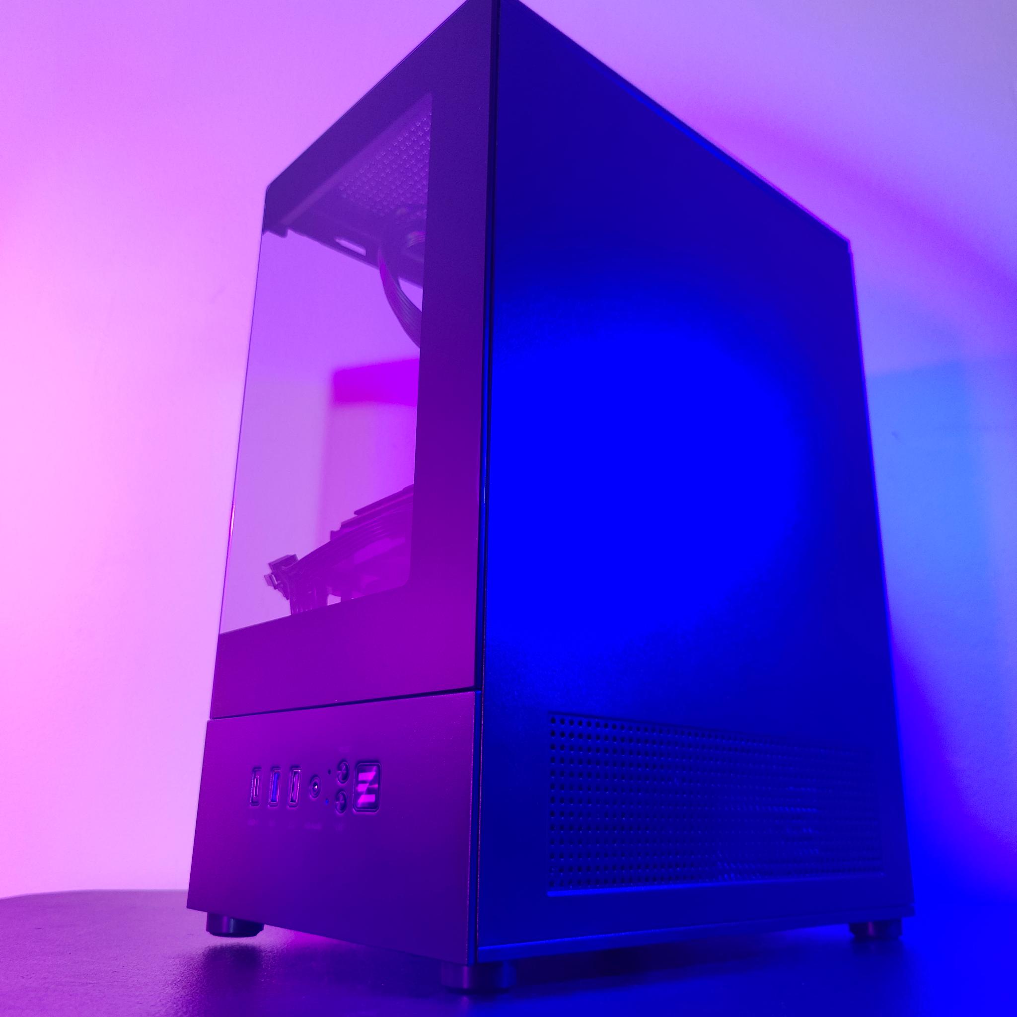 Custom 14 Core 28 Thread Xeon | 8GB DDR4 | GTX 1060 | M.2 SSD + HDD Storage | Zalman SFF Windows PC