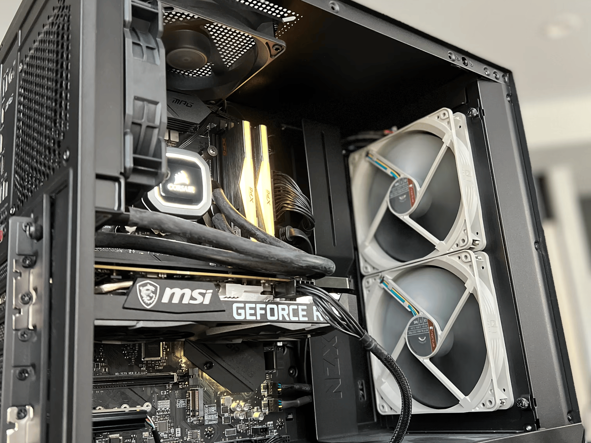 Intel i5-10600k & RTX 3060ti Custom Build