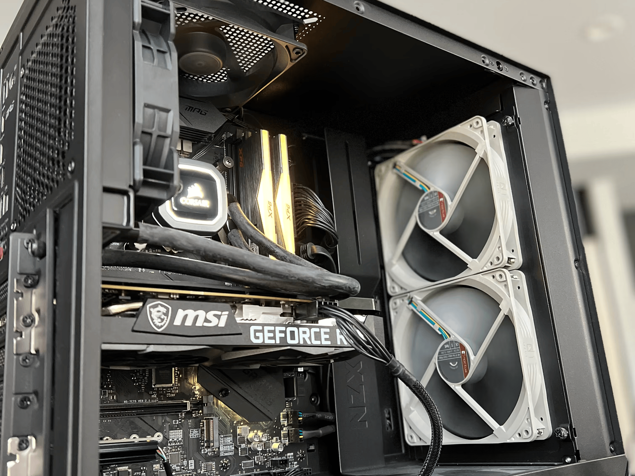 Intel i5-10600k & RTX 3060ti Custom Build