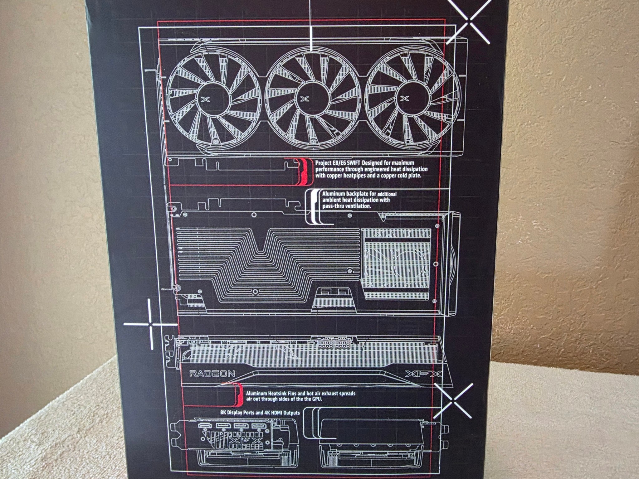 XFX Swift AMD Radeon RX 9070XT Triple Fan Gaming 16GB