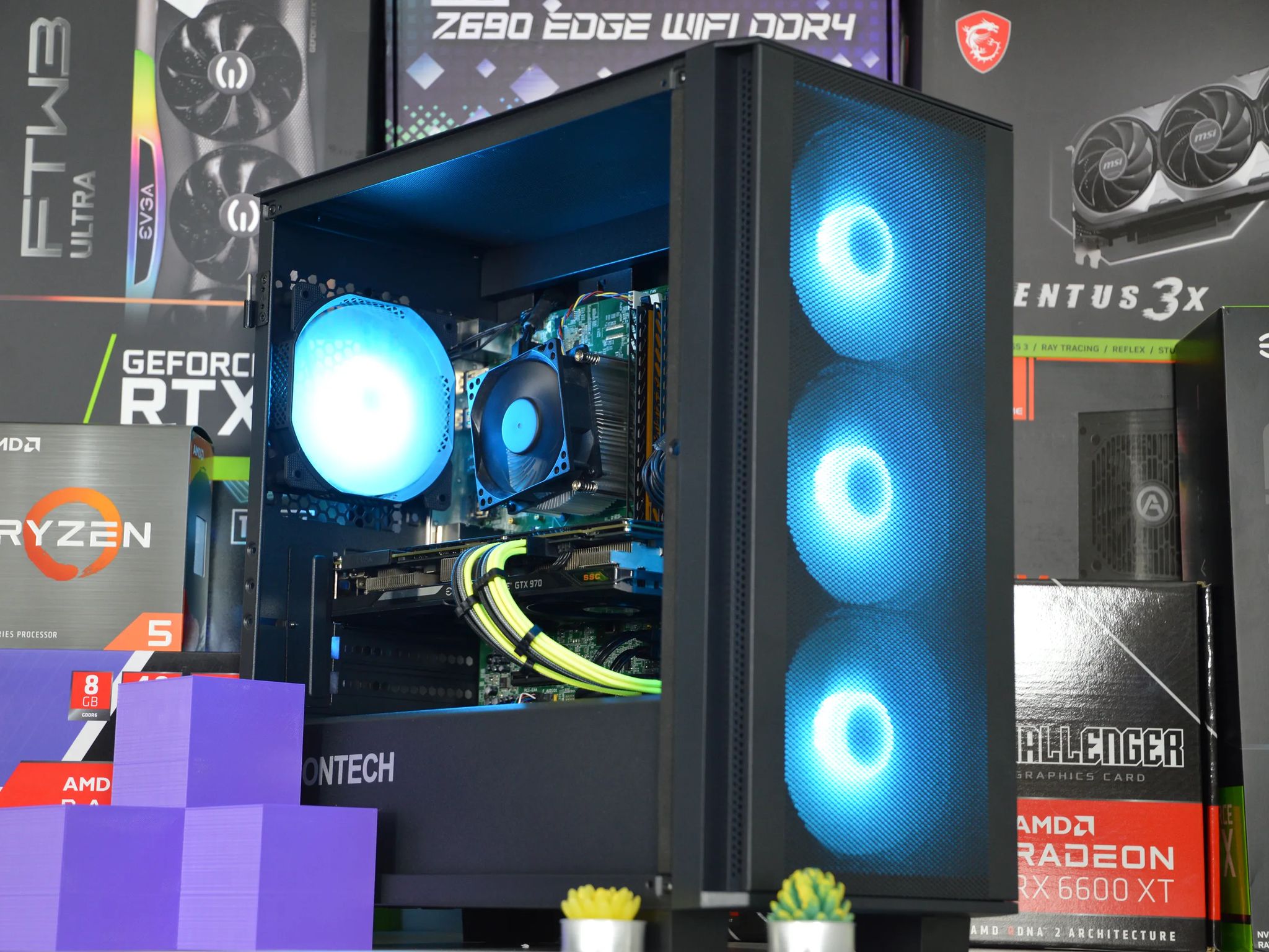 ⚫🟡| GTX 970 4GB | INTEL i7 4770 | 16GB DDR3 RAM | 256GB SATA SSD + 1TB HDD | Midnight Honey |