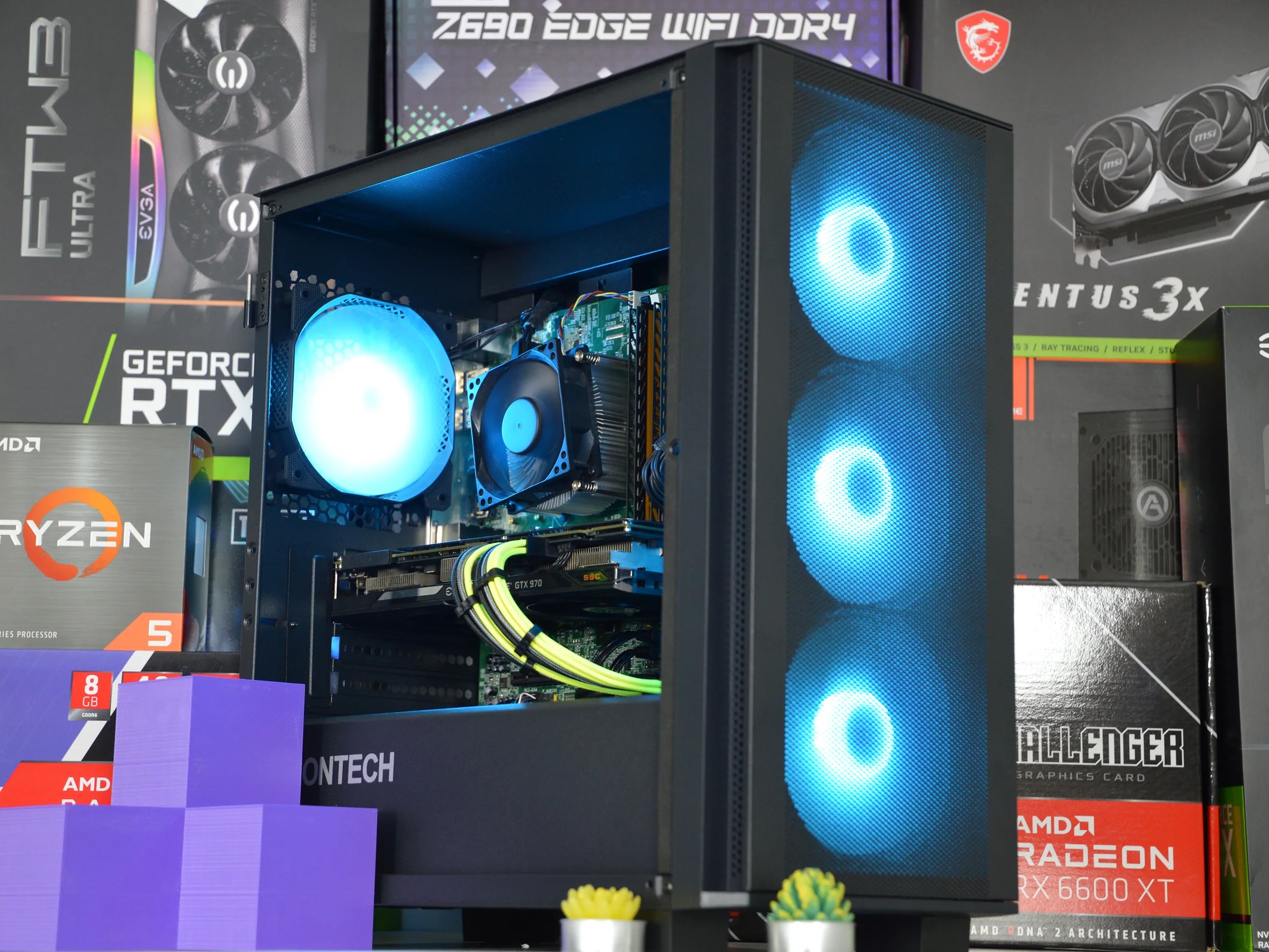 ⚫🟡| GTX 970 4GB | INTEL i7 4770 | 16GB DDR3 RAM | 256GB SATA SSD + 1TB HDD | Midnight Honey |