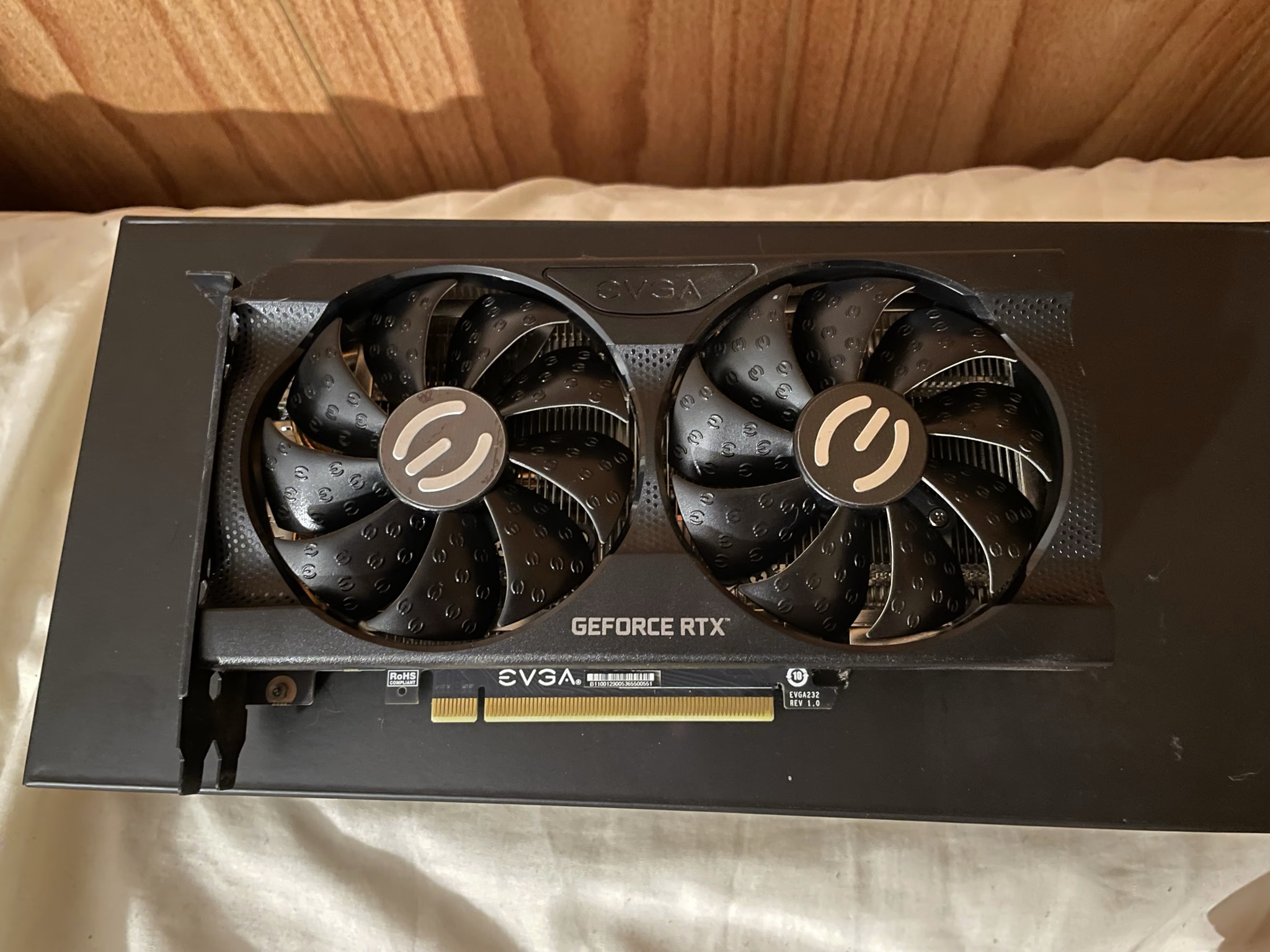 (NOT TI) EVGA GeForce RTX 3060 XC BLACK GAMING 12GB 12G-P5-3655-RX