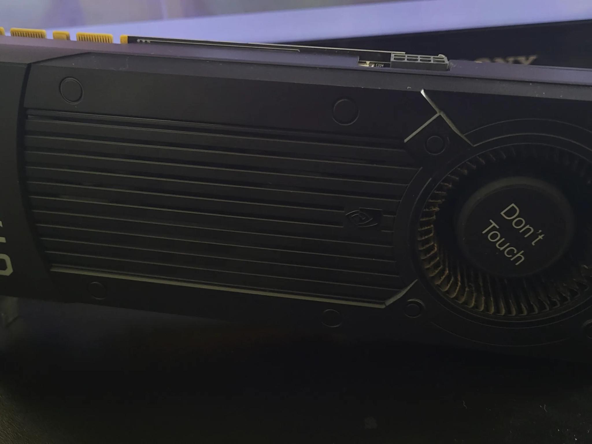 ZOTAC GeForce GTX 1070 8GB Graphics Video Card Blower Fan