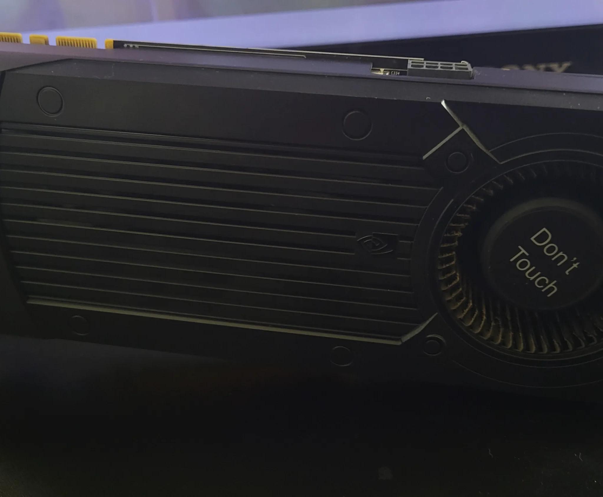 ZOTAC GeForce GTX 1070 8GB Graphics Video Card Blower Fan