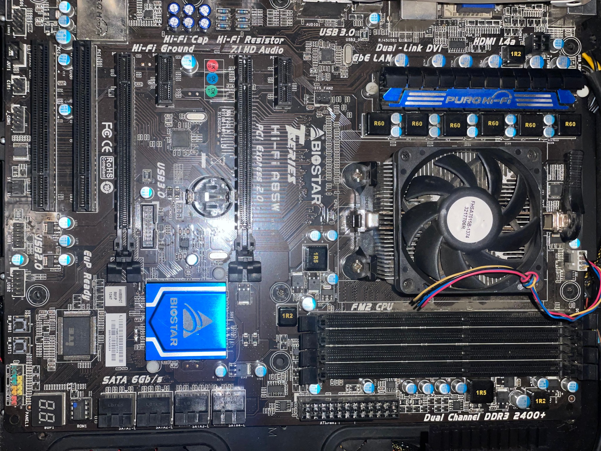 AMD A10 5800 W/ MOTHERBOARD AND 8GB RAM