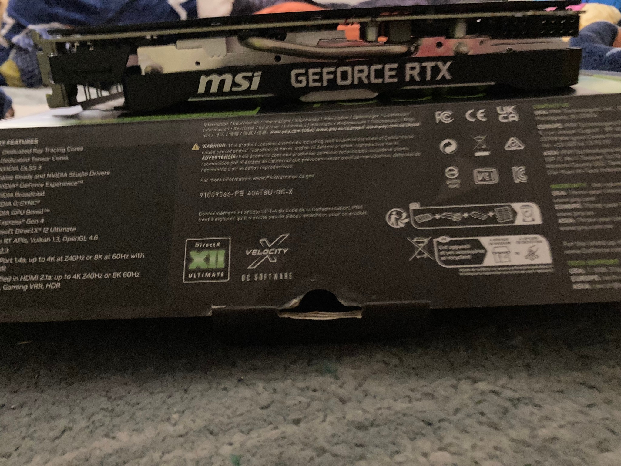 MSI RTX 2060 12GB Ventus GP – Good Condition, Fully Working
