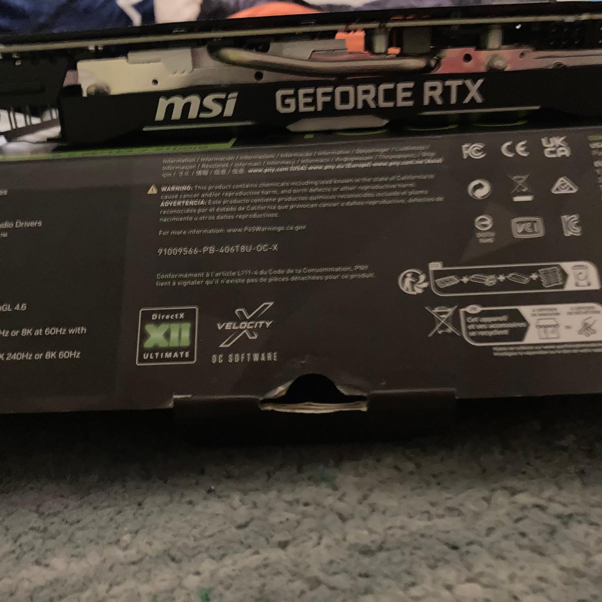 MSI RTX 2060 12GB Ventus GP – Good Condition, Fully Working