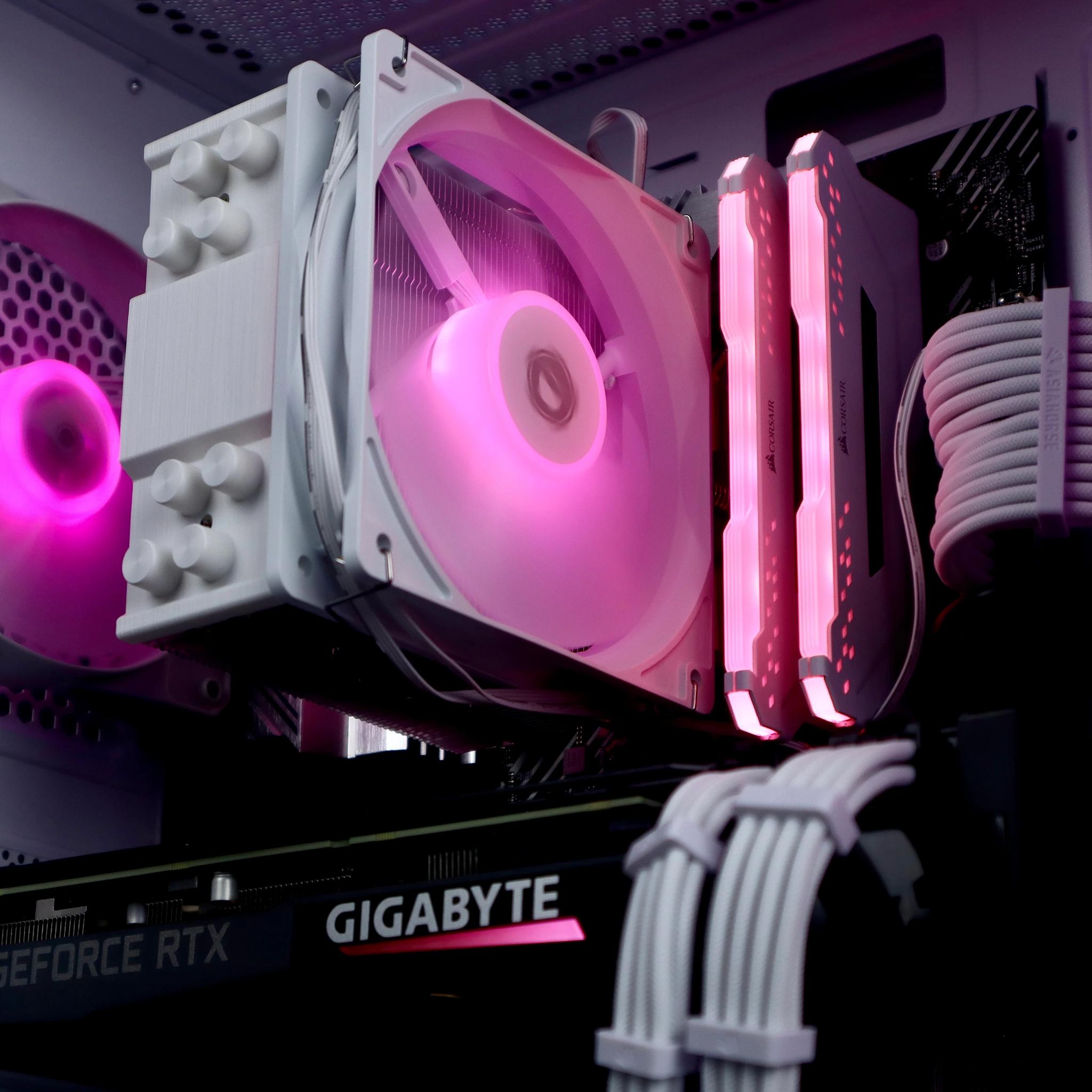 💗🤍💗 Gaming PC | RTX 3070 // Intel i5-11400F // 32GB DDR4 // 1TB NVMe