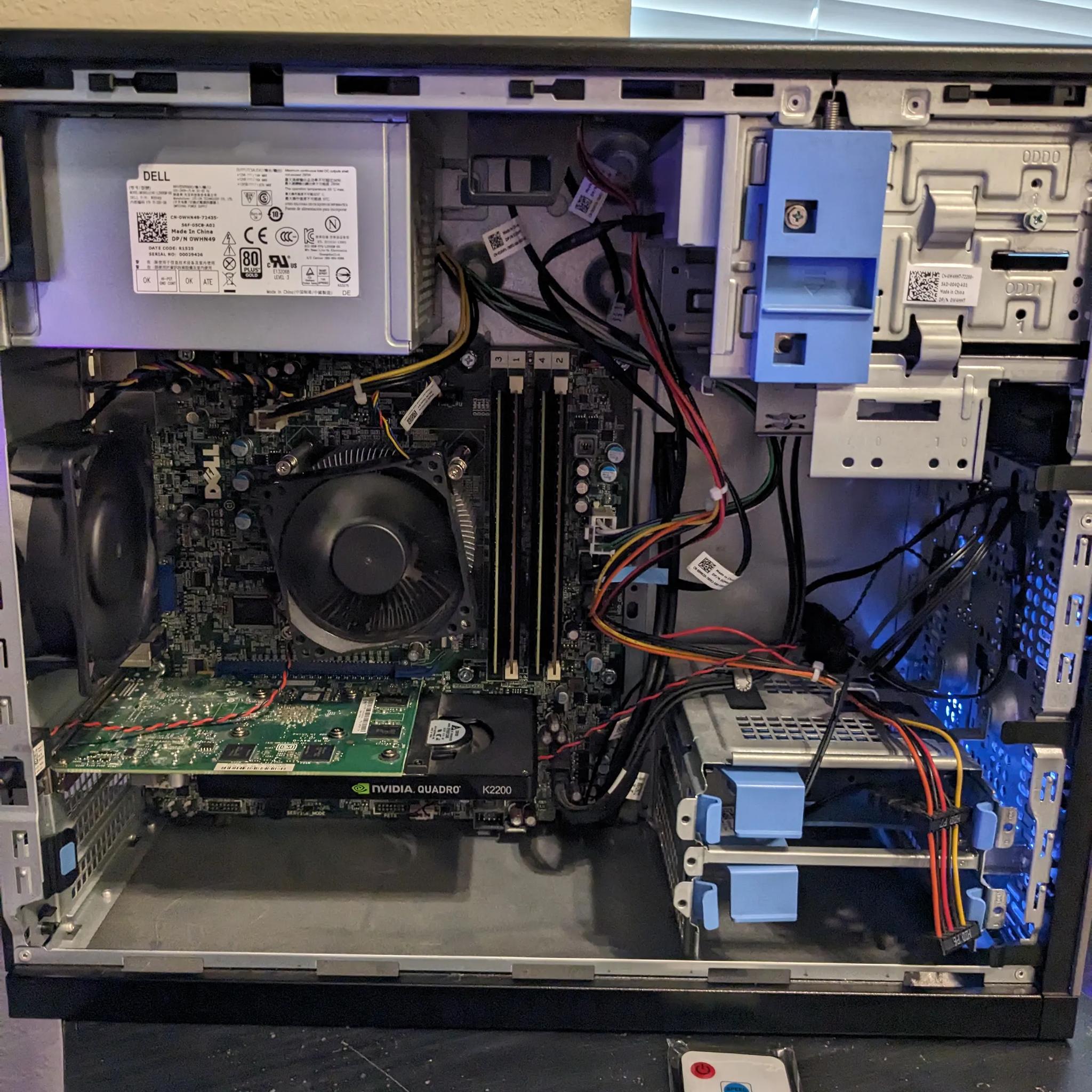 FREE SHIP||i5-4670, 16GB RAM, K2200 4GB (Same as 750 TI), 480GB SSD, Win10, WiFi, ARGB