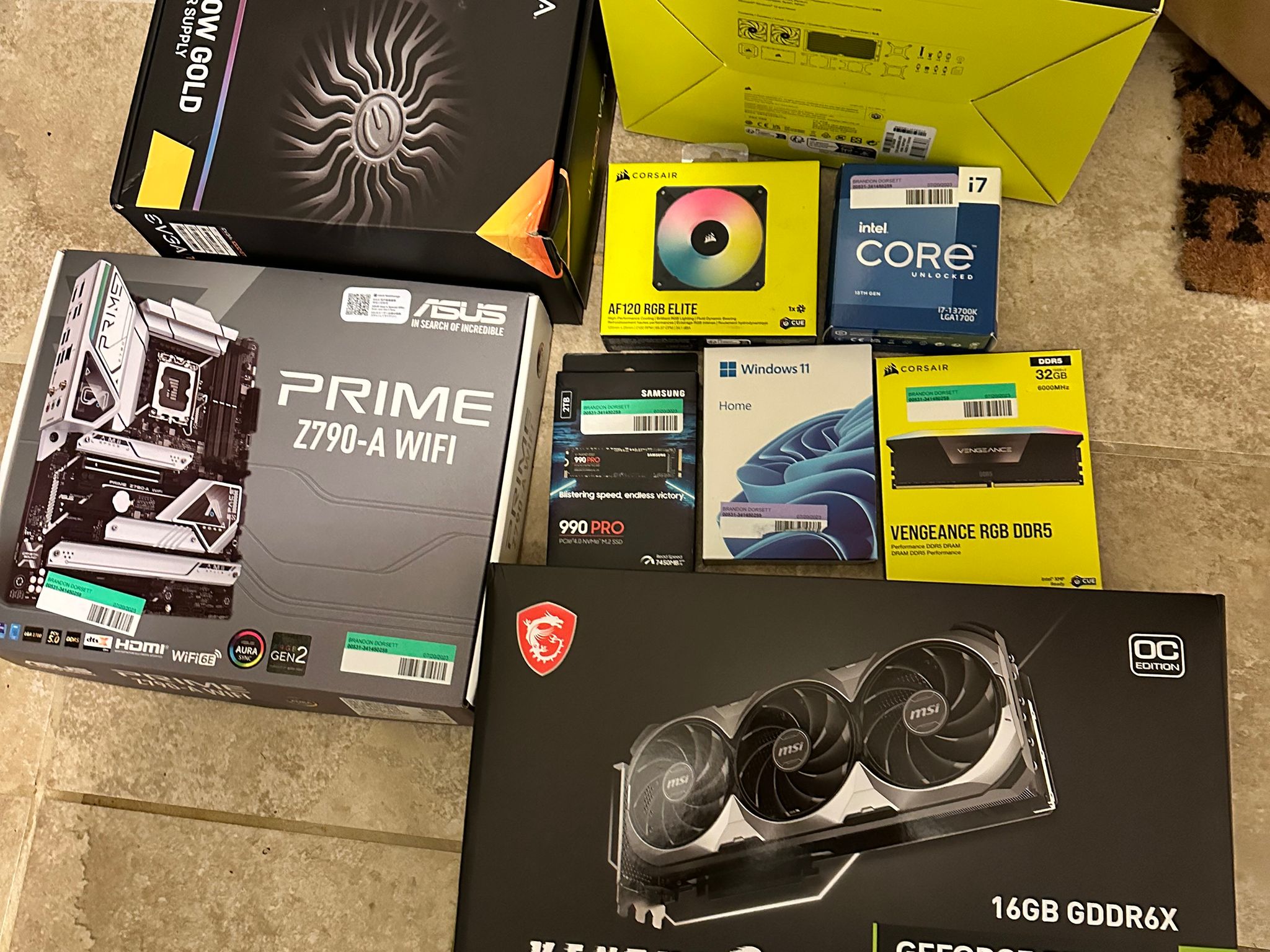 Corsair Custom Build PC w/ 4080 Graphics Card, Intel Core i7 + More!