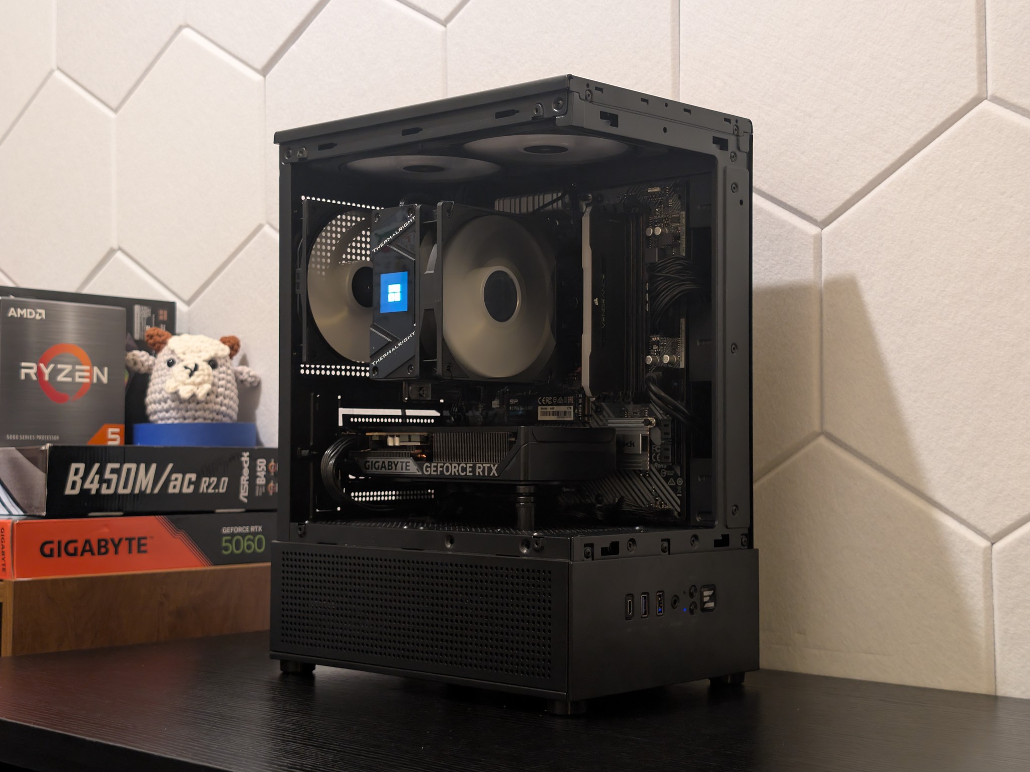 🐈‍⬛🔥1440p Gaming Beast | RTX 5060 | Ryzen 5500 | 1TB SSD | 16GB RAM | WiFi & Bluetooth🔥🐈‍⬛