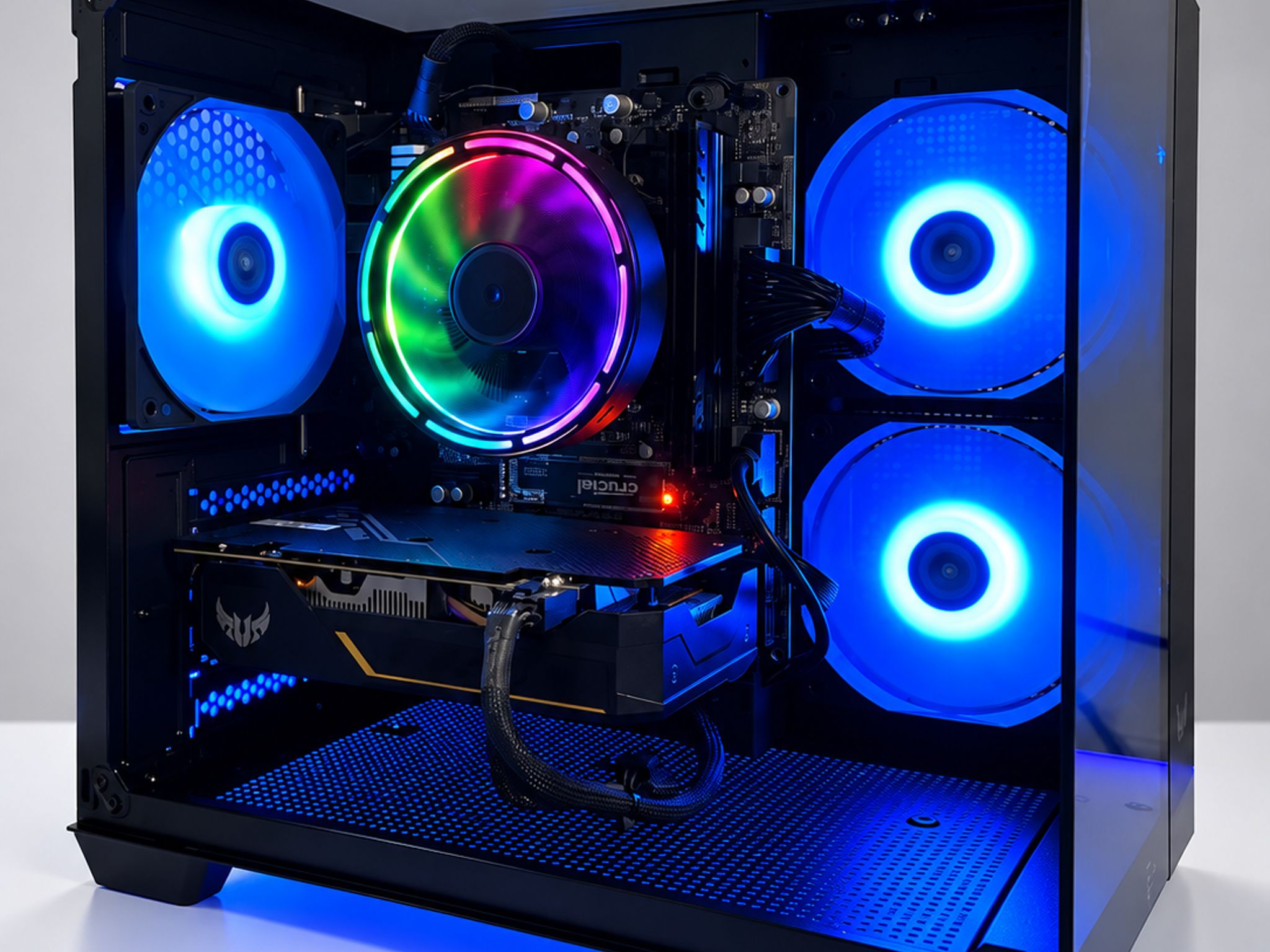 GeForce GTX 1660 Ti Custom Gaming PC - Ryzen 7 2700X, 16GB RAM