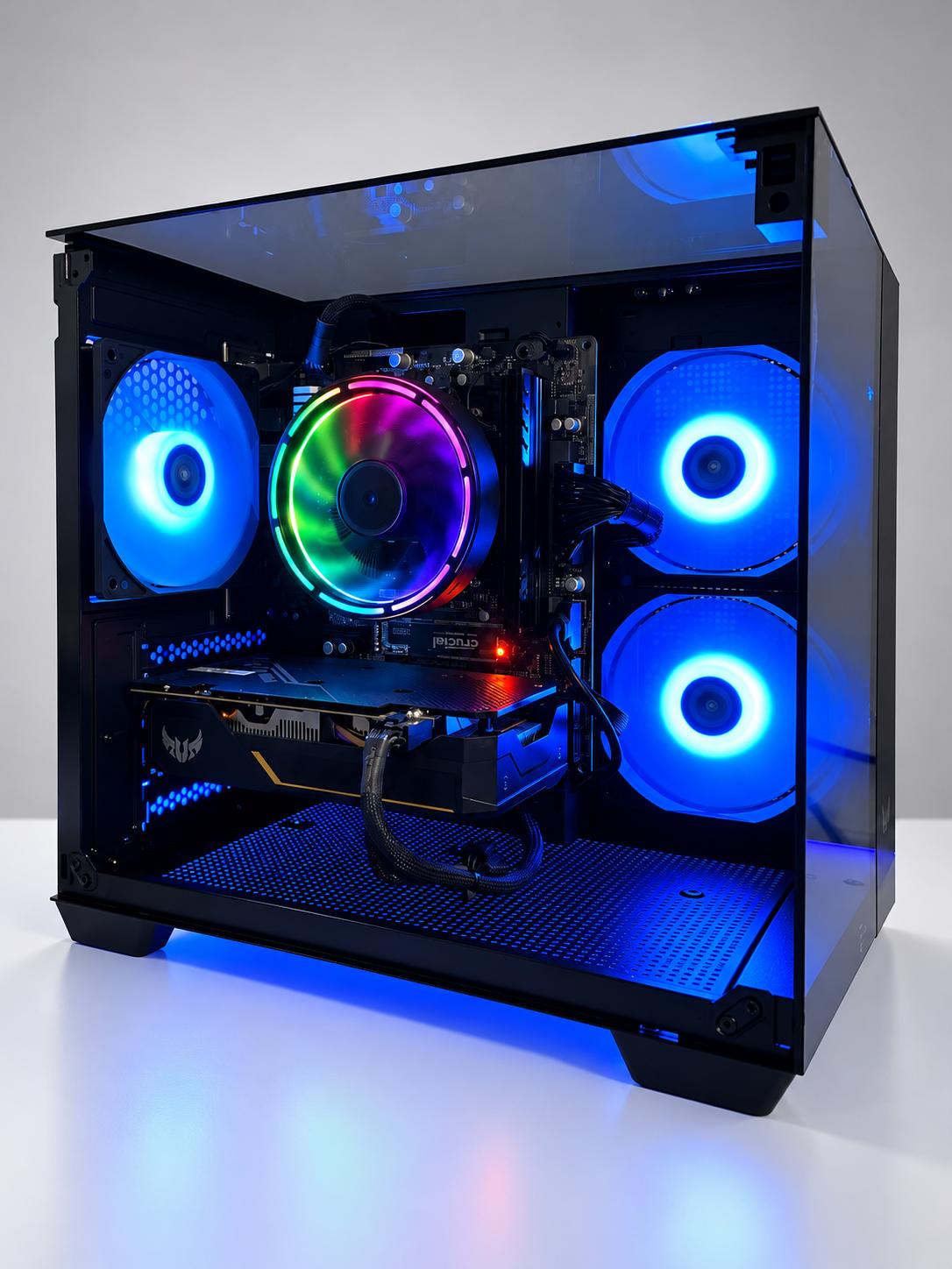 GeForce GTX 1660 Ti Custom Gaming PC - Ryzen 7 2700X, 16GB RAM