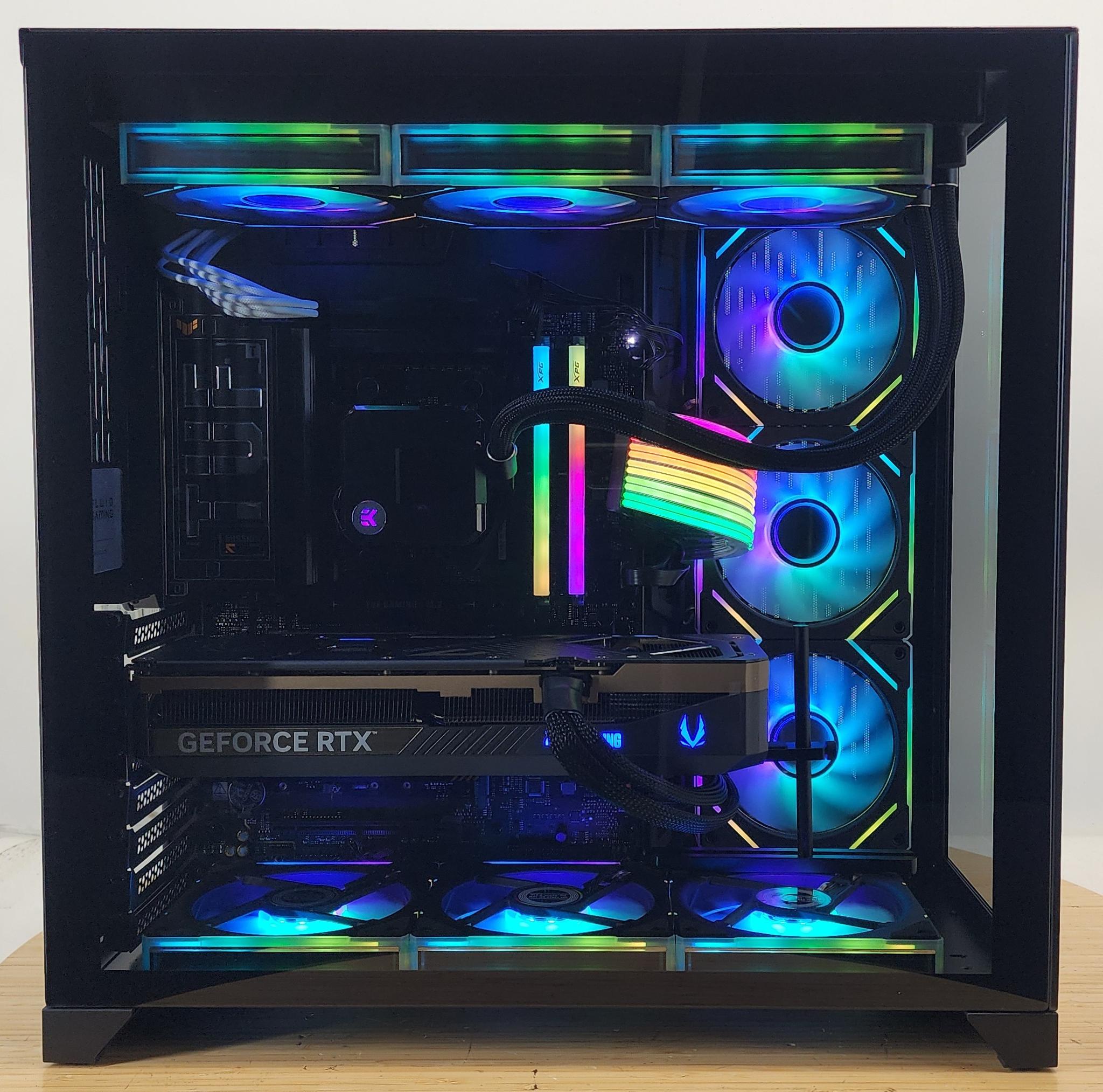 Gaming PC Ryzen 7 9800X3D 32GB RAM 2TB SSD RTX 5080 16GB Windows 11 Computer