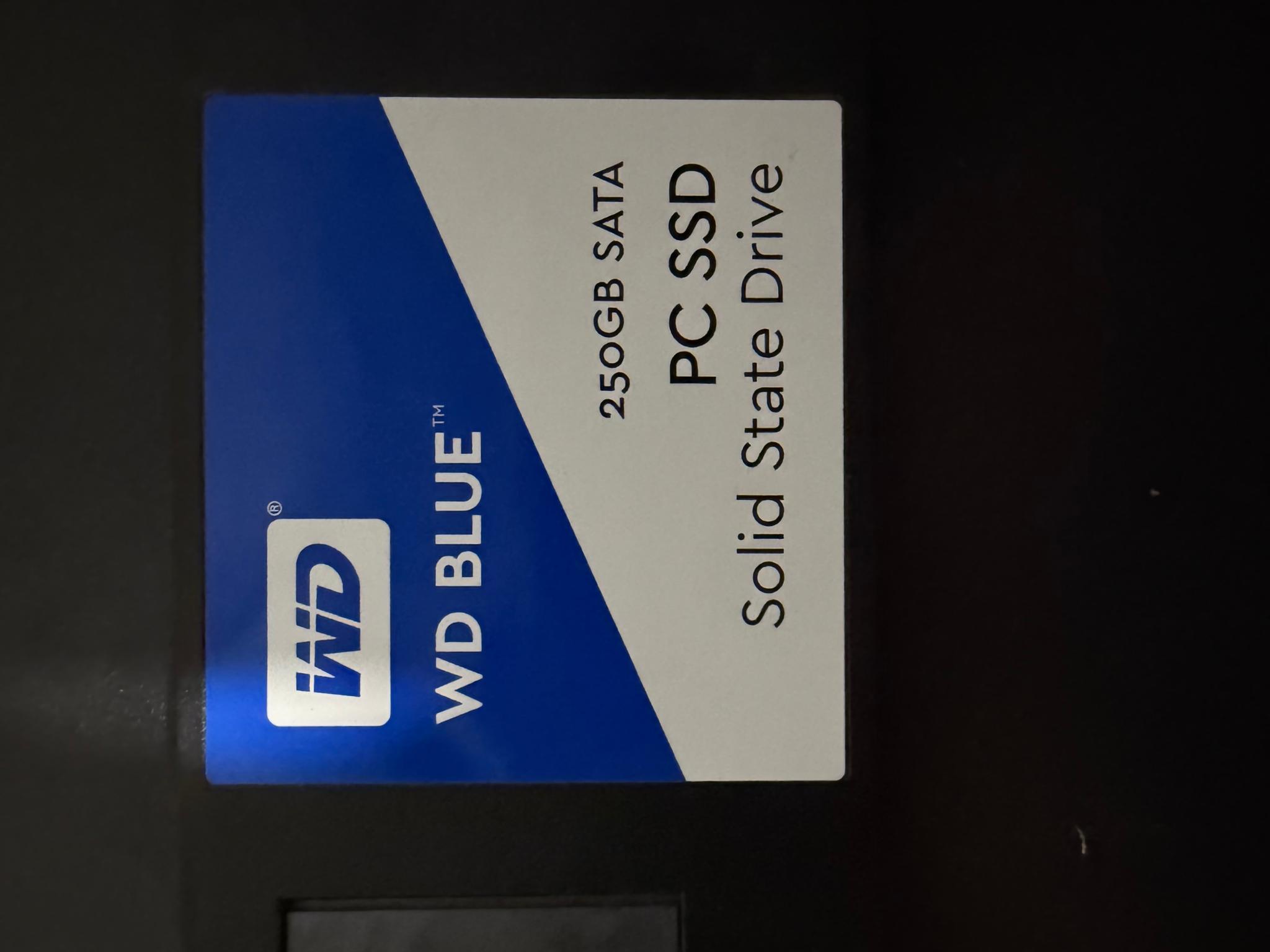 WD Blue 250GB 2.5 inch SATA SSD